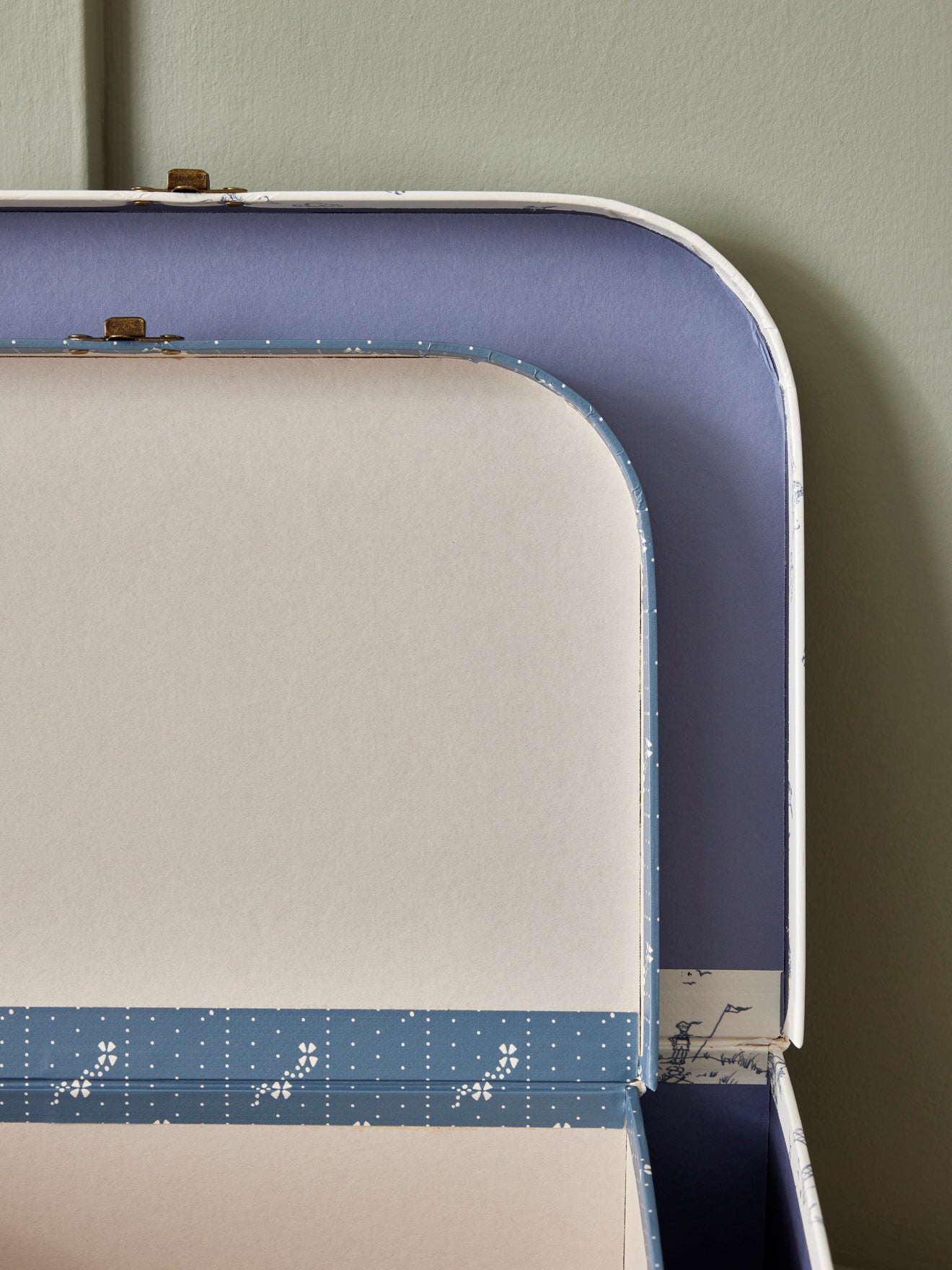 Valisette "Esprit Jouy" par lot de 2