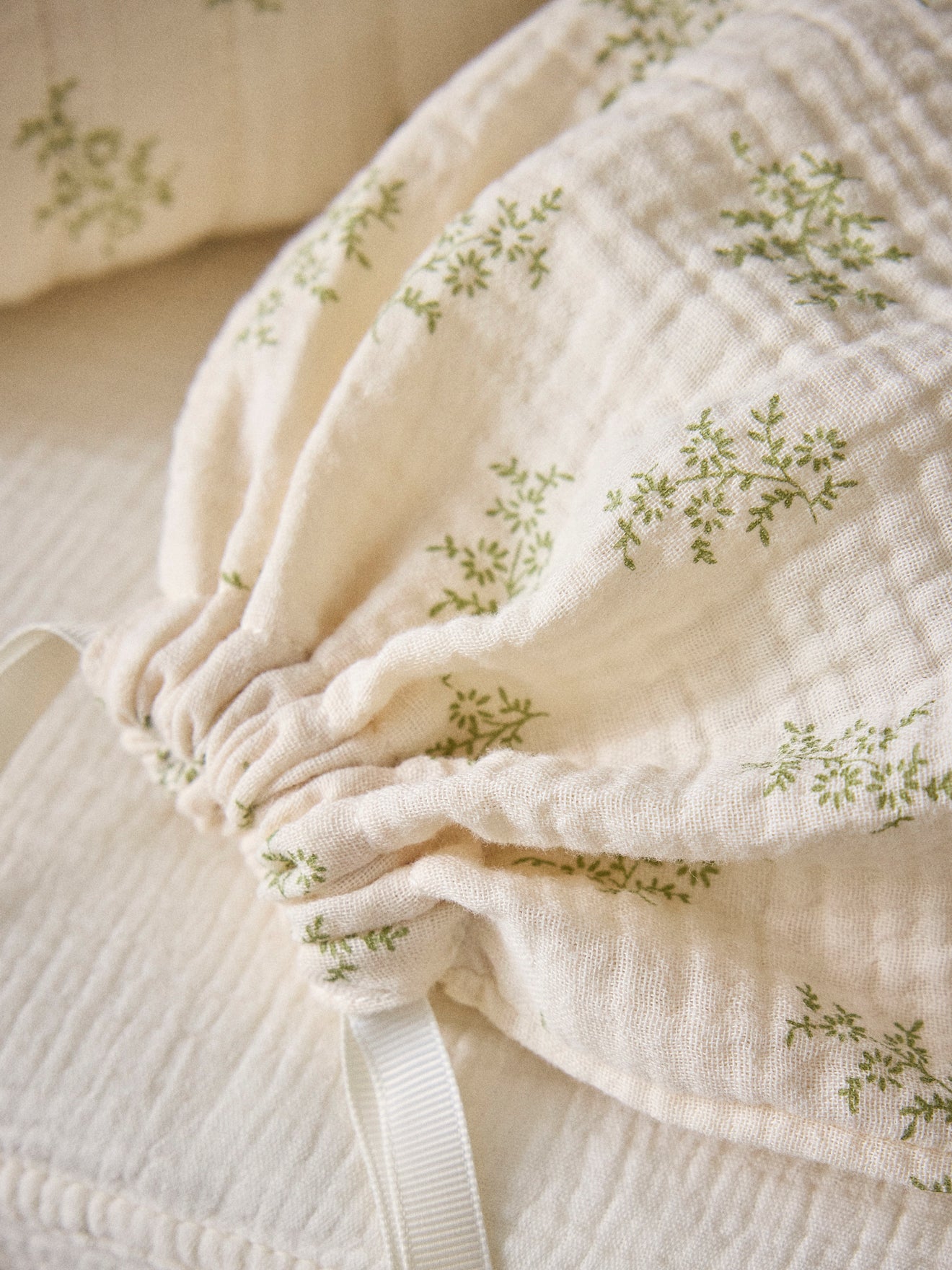 Trousse de toilette en gaze de coton