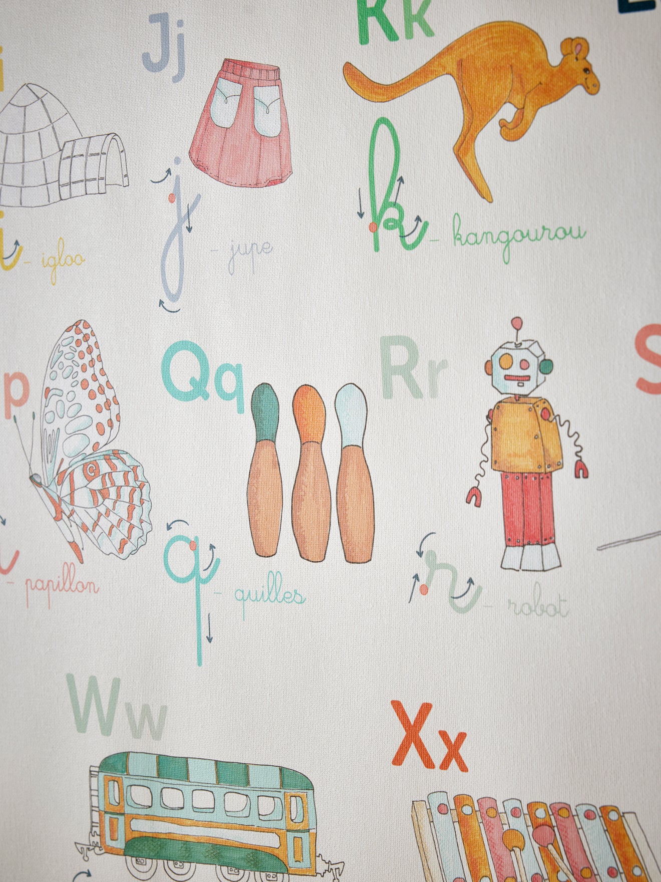 Affiche Alphabet - Collection Les Jolies Planches