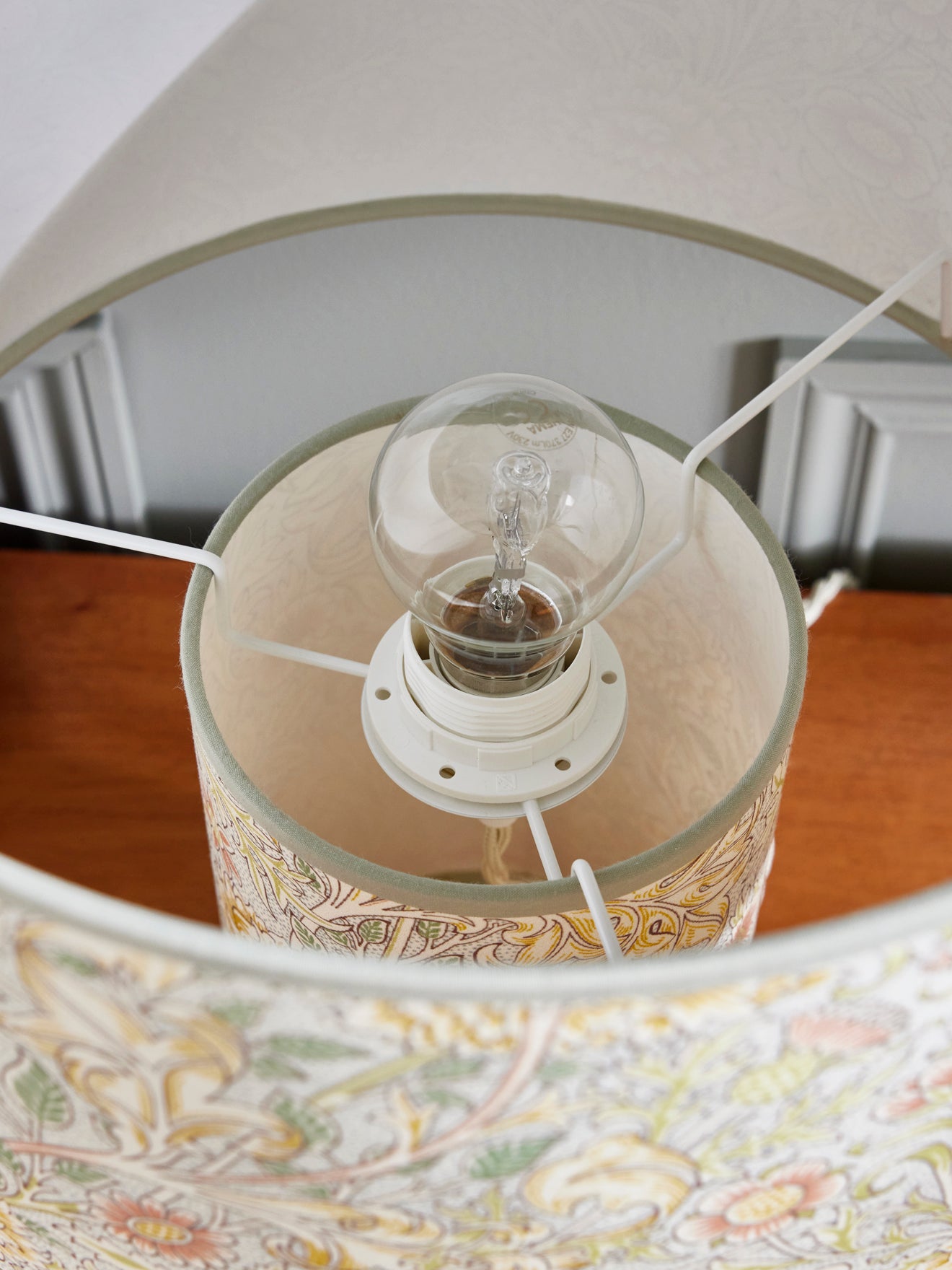 Lampe Double Bough, dessin William Morris