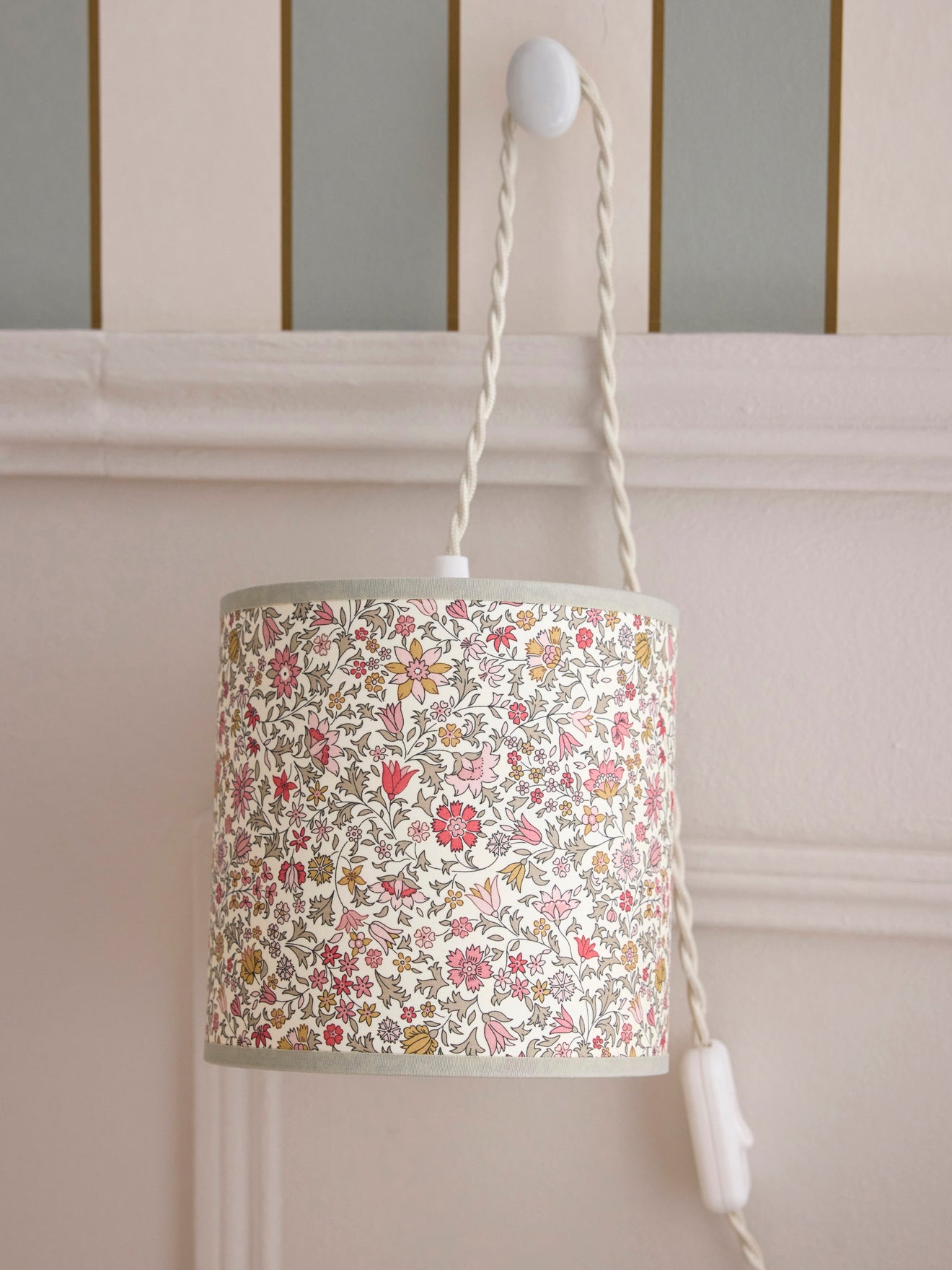 Lampe baladeuse tissu Liberty