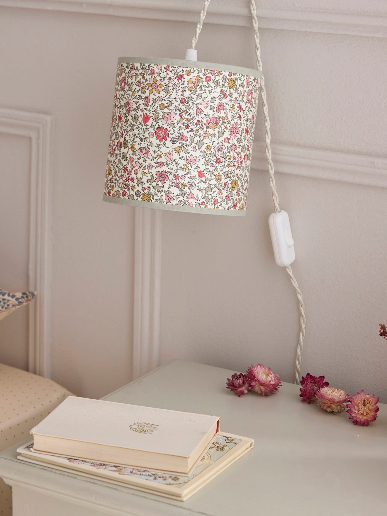 Lampe baladeuse tissu Liberty