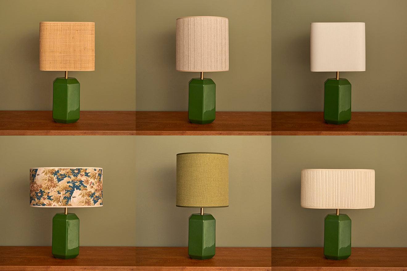 Pied de lampe en céramique - Petit modèle Victoire