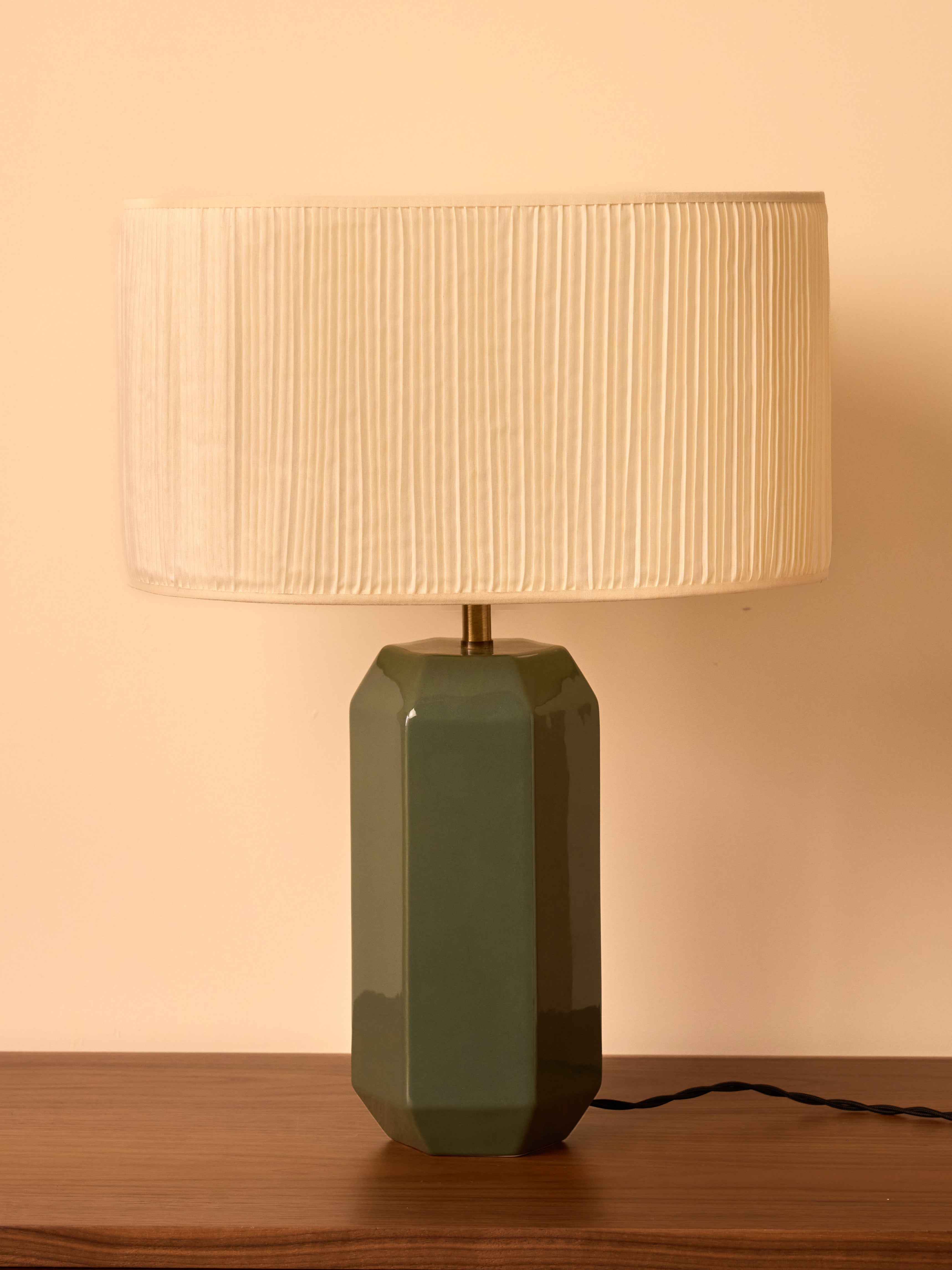 Pied de lampe en céramique - Grand modèle Victoire