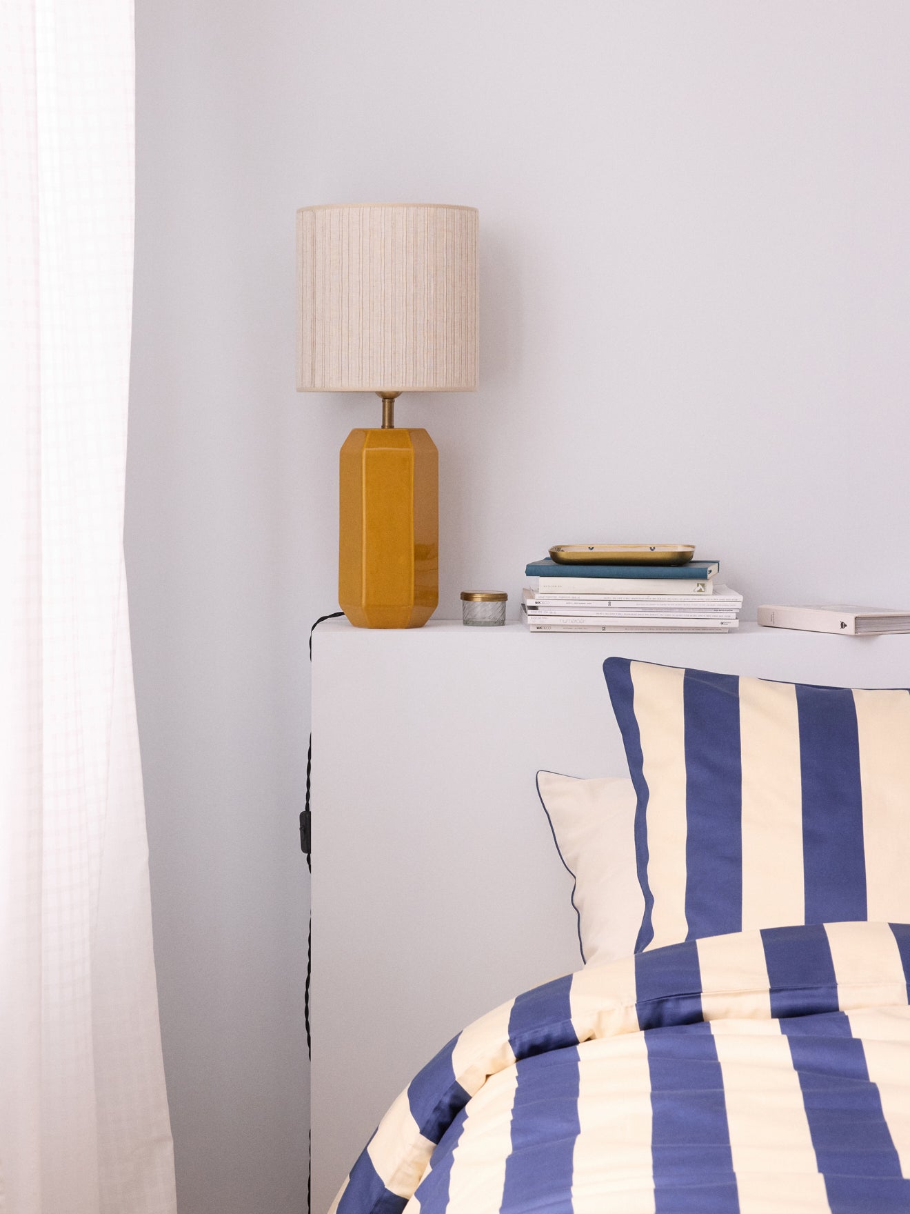 Pied de lampe en céramique - Grand modèle Victoire