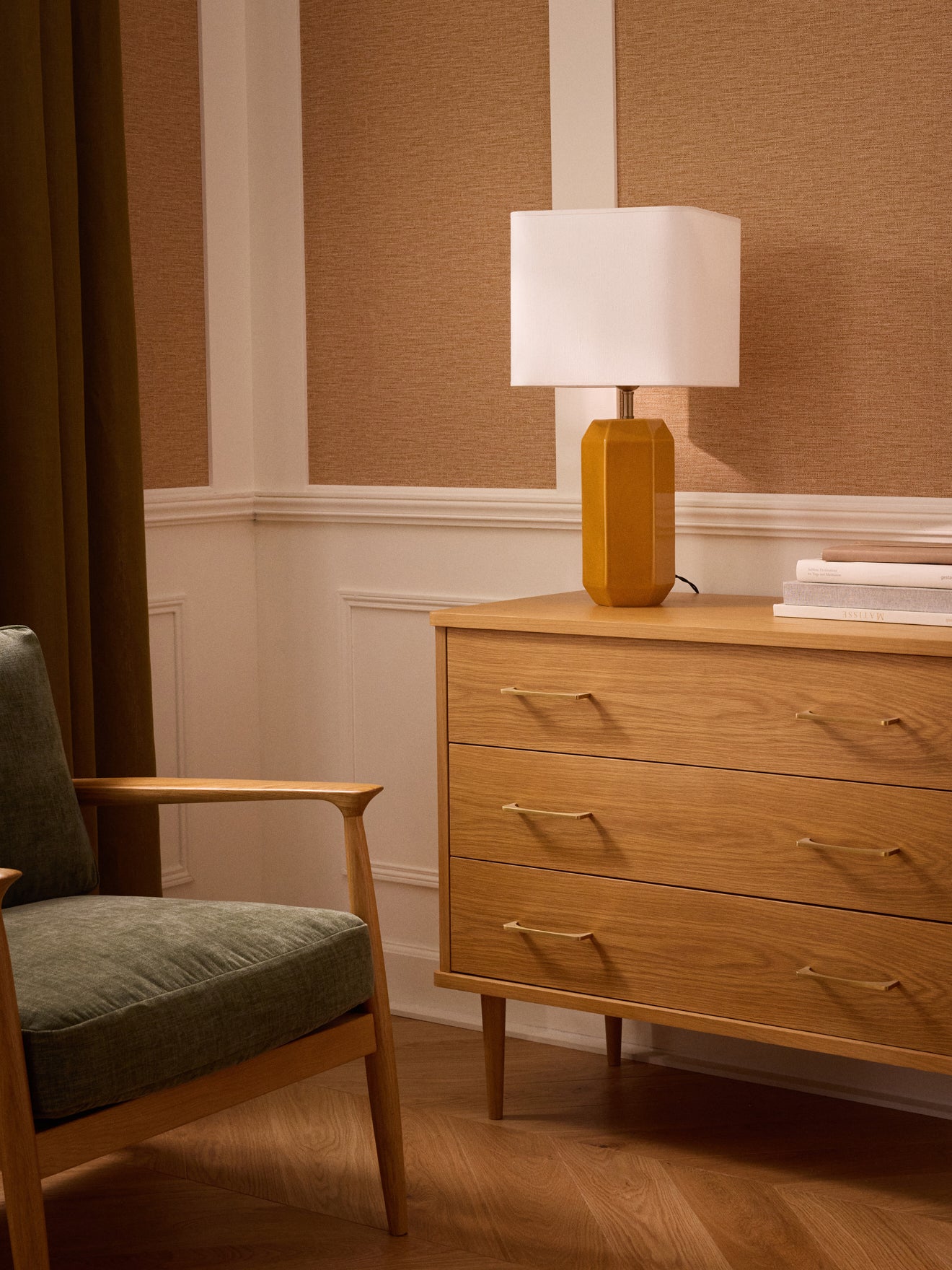 Pied de lampe en céramique - Grand modèle Victoire