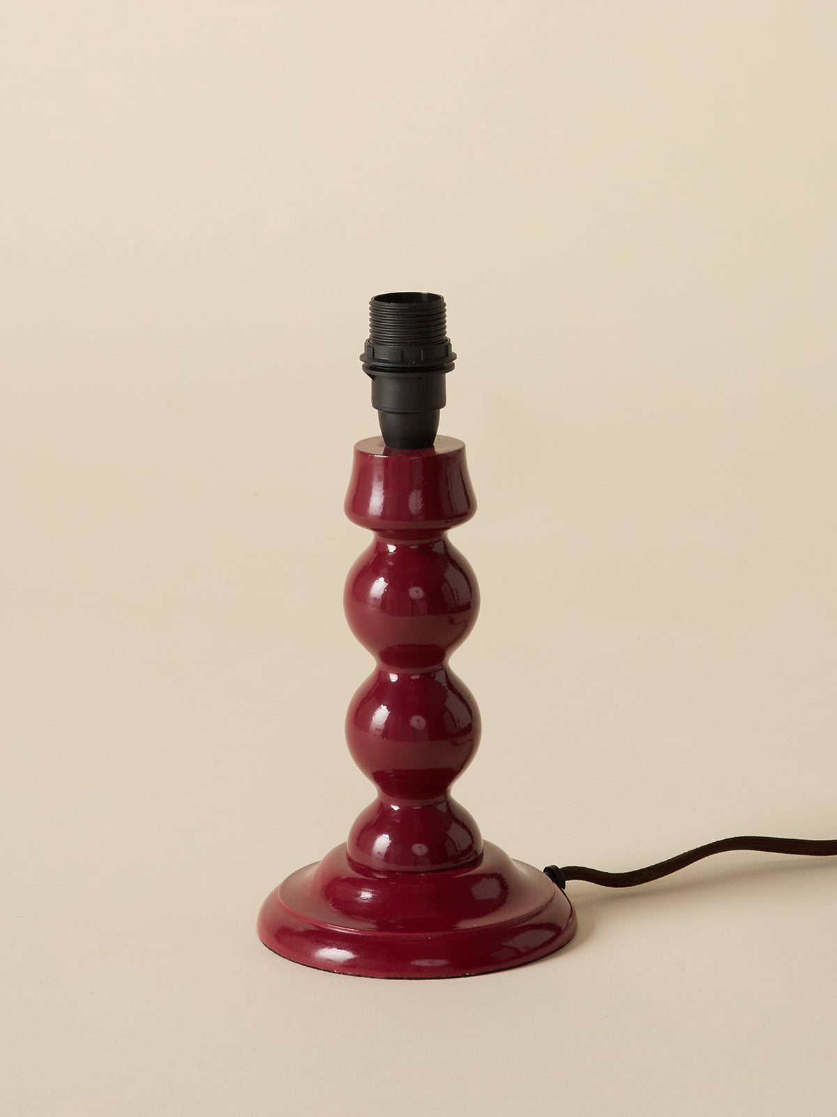 Pied de lampe en bois Bertille - Petit Modèle