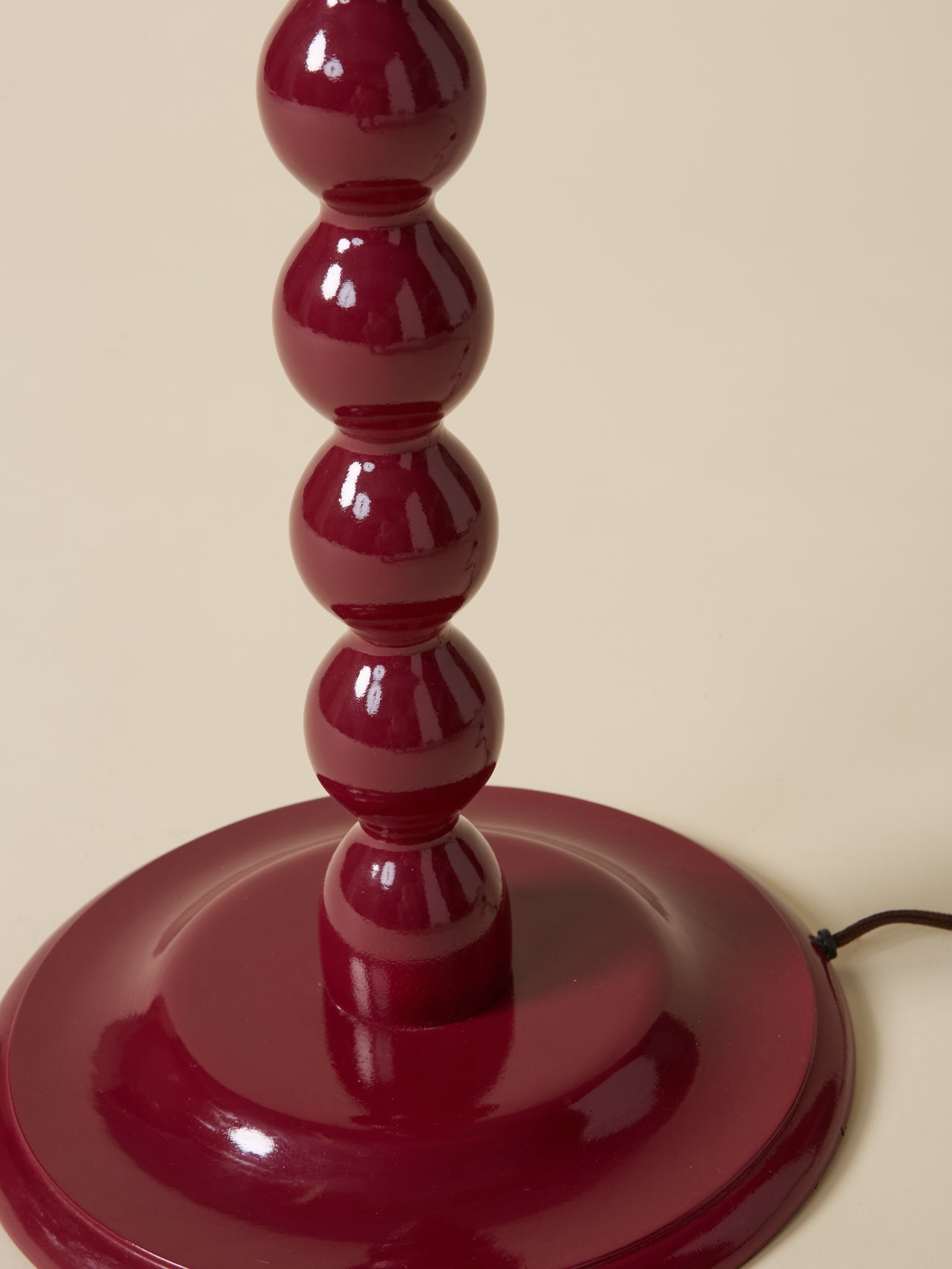 Pied de lampe en bois Bertille - Grand Modèle
