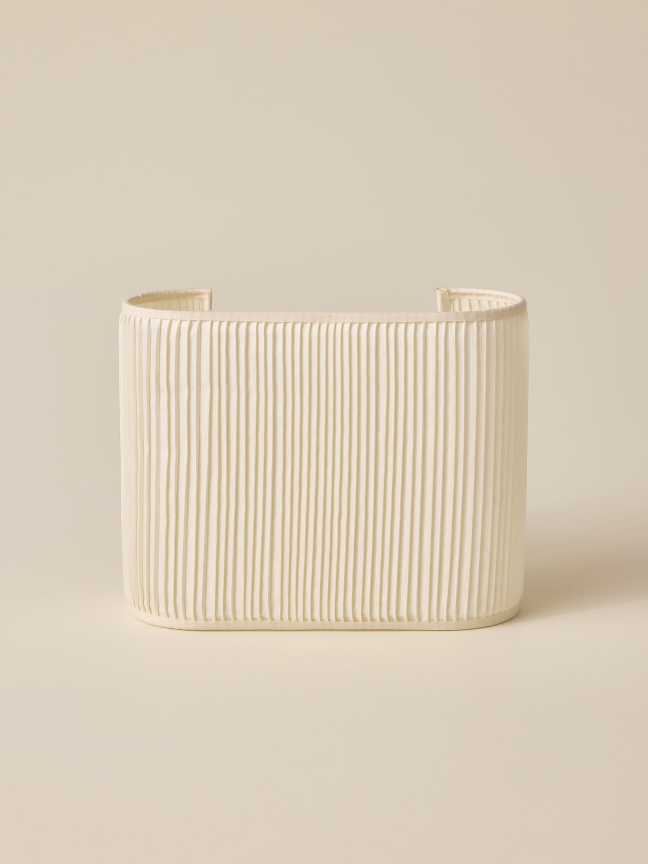 Applique ovale plissée