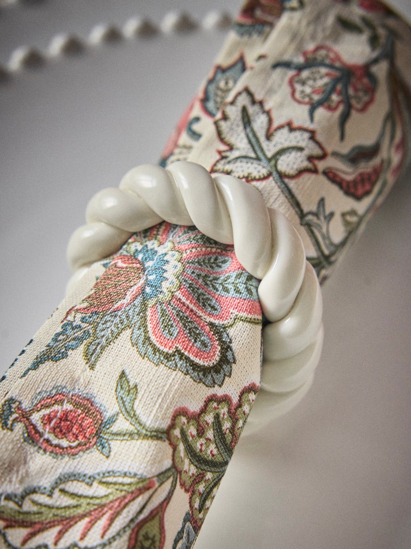 Rond de serviette céramique - Lot de 6