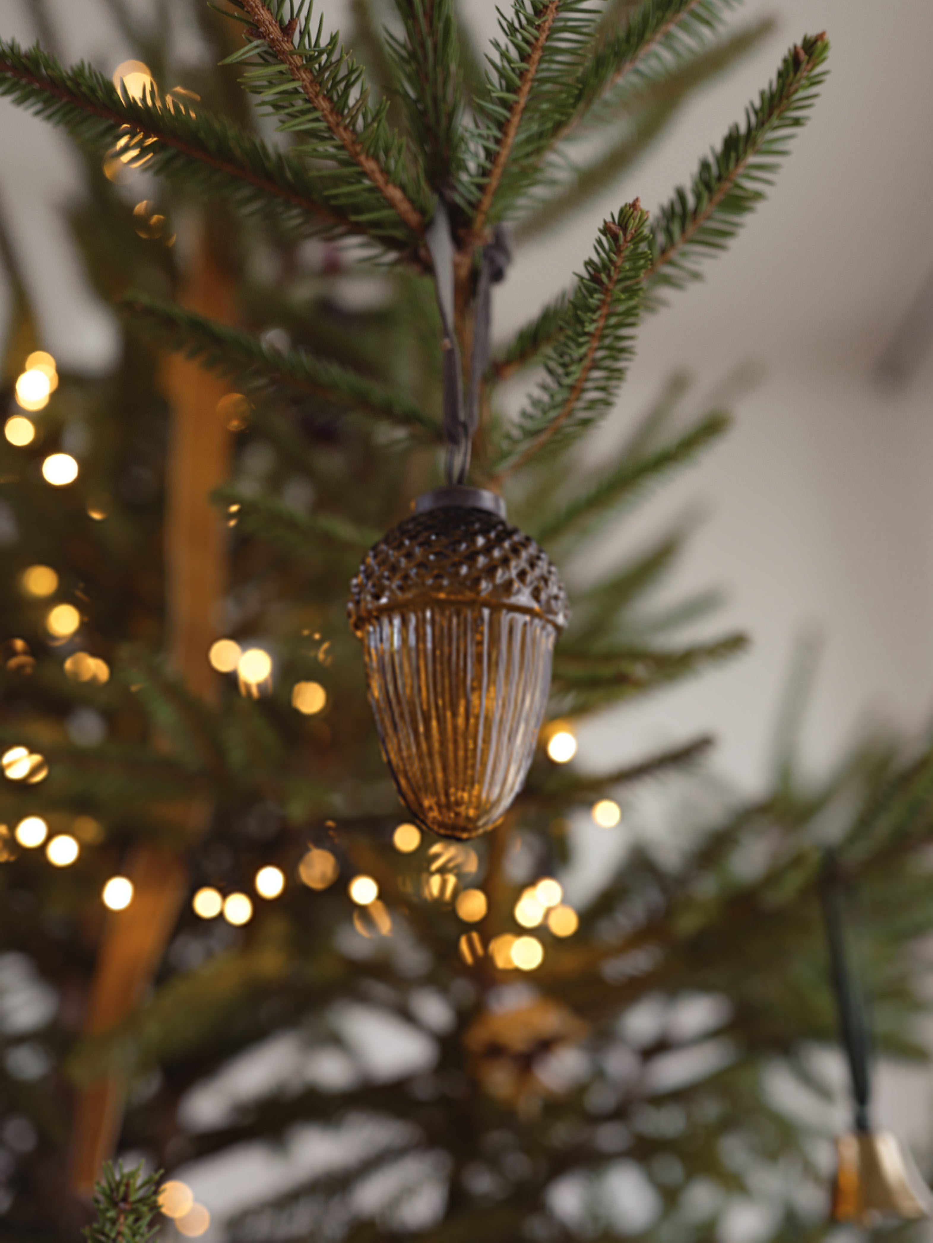 Gland à suspendre en verre par lot de 4