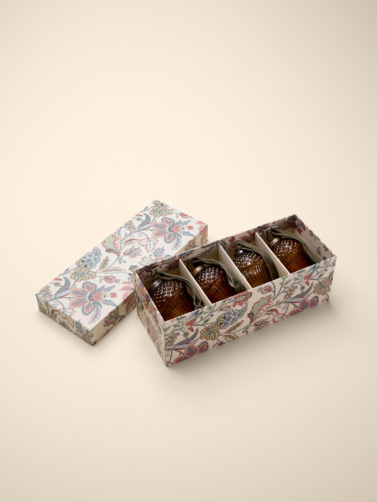 Gland à suspendre en verre par lot de 4