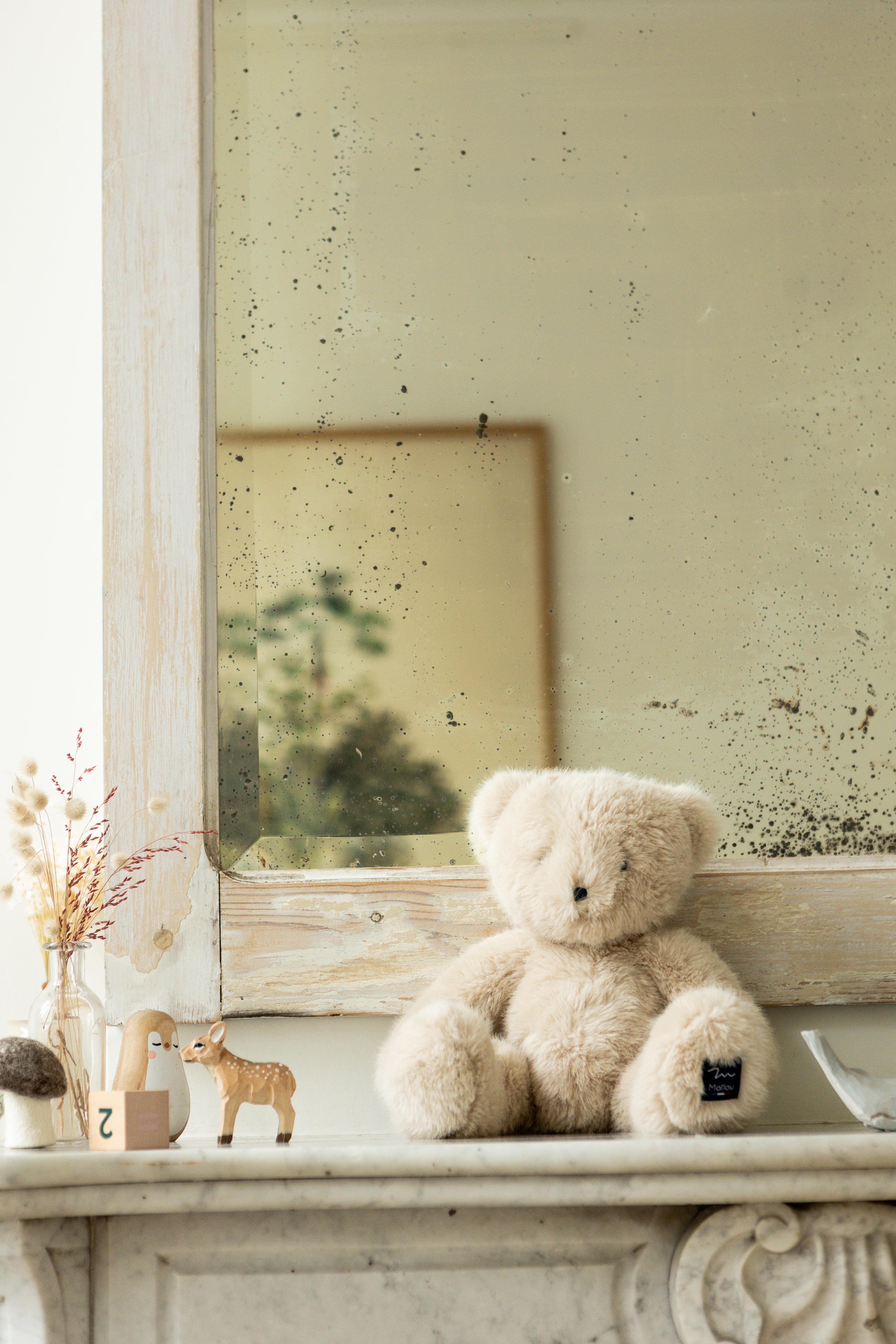 Peluche ourson Louison - Collection Cyrillus X Maïlou Tradition