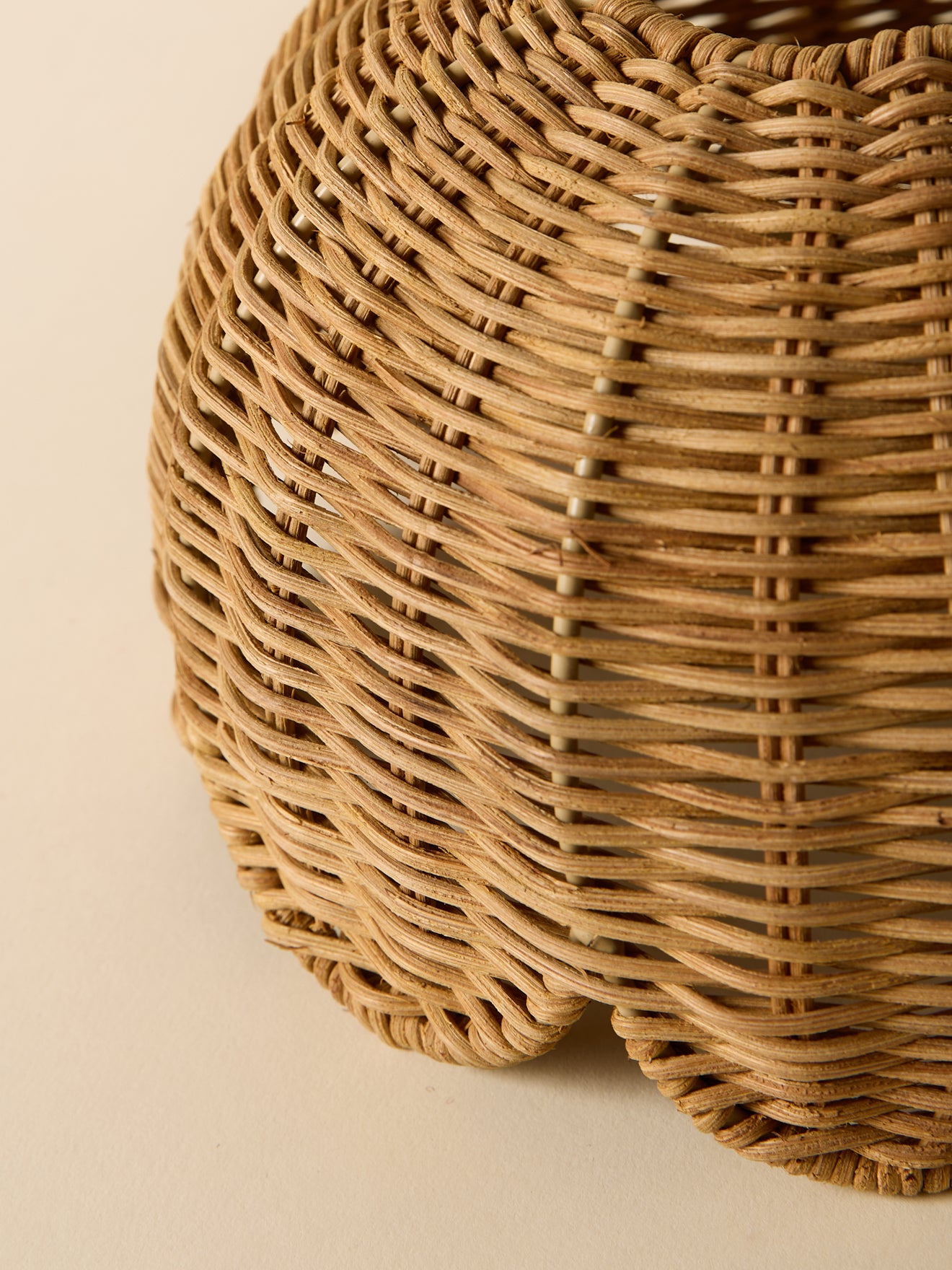 Baladeuse en rotin