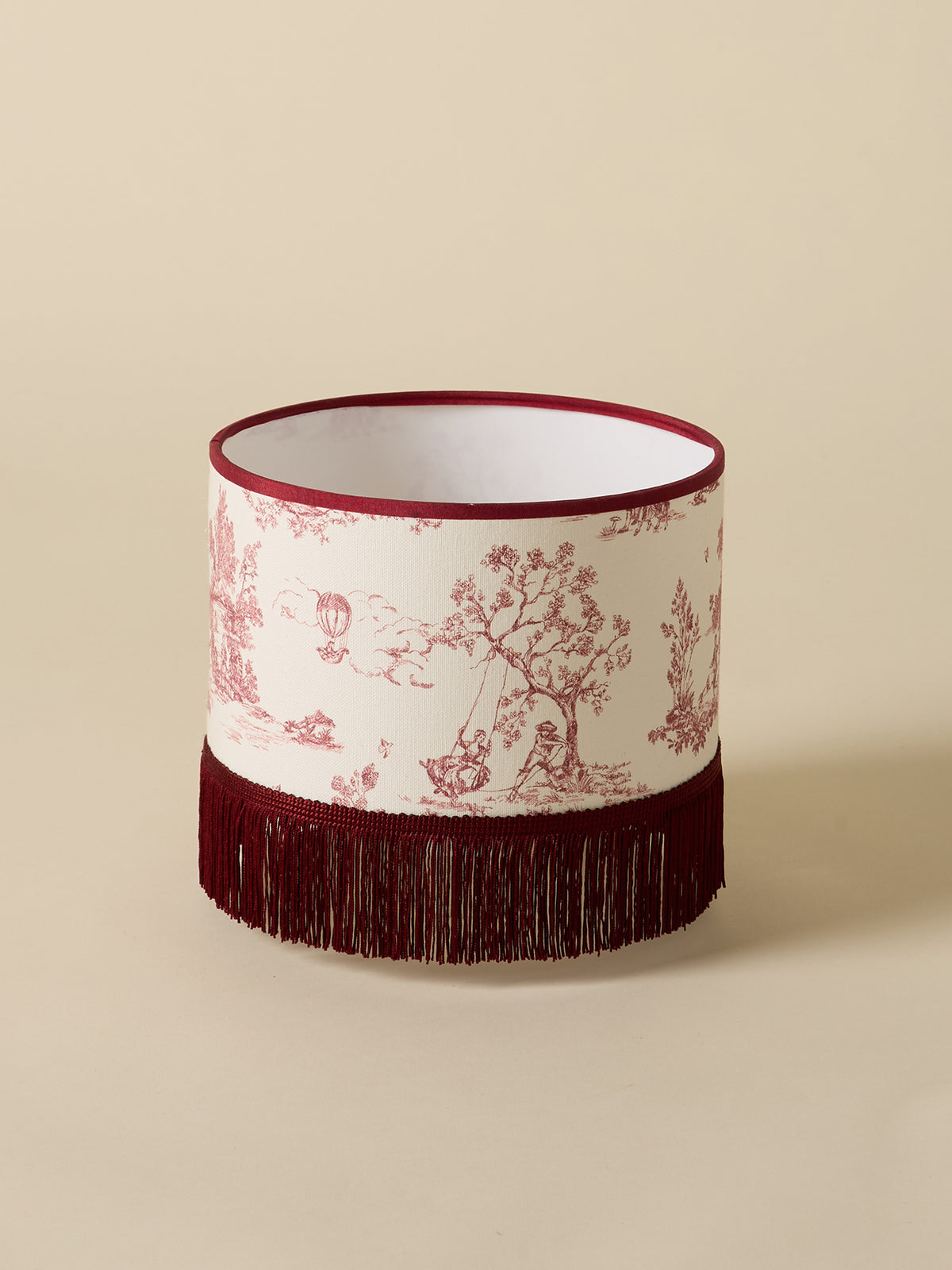 Abat-jour toile de jouy - Petit modèle