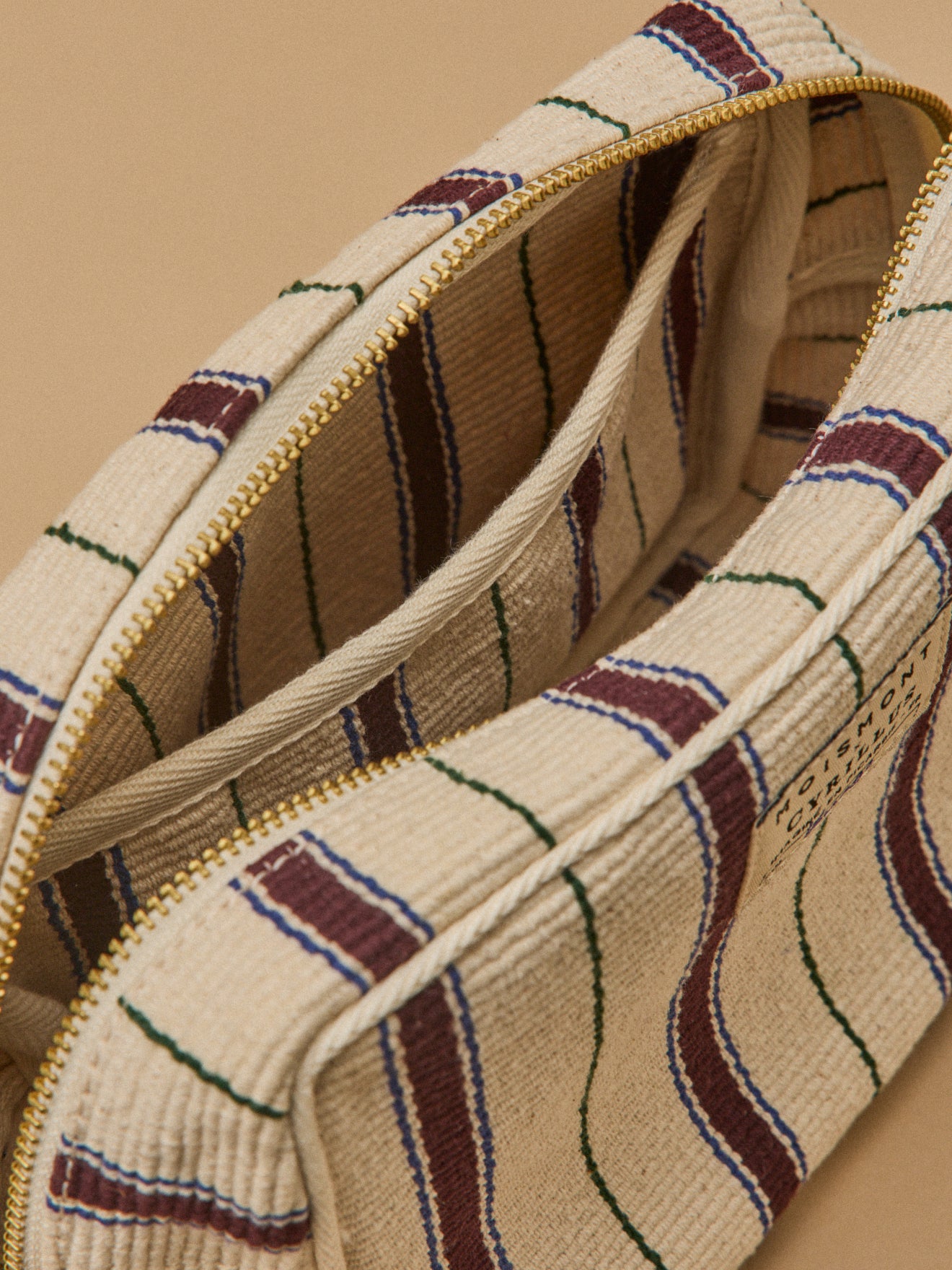 Grande pochette rayée - Collaboration Moismont x Cyrillus