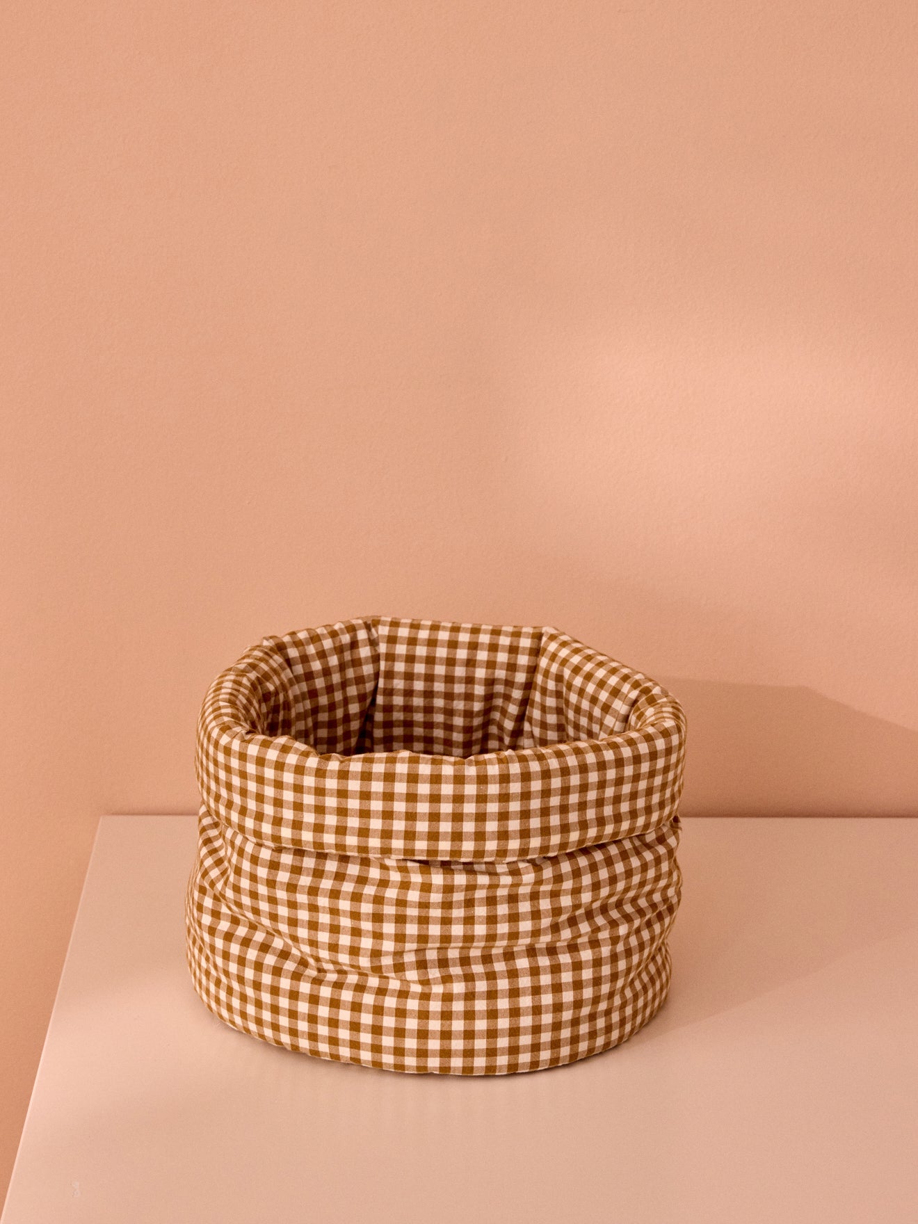 Pochon matelassé vichy