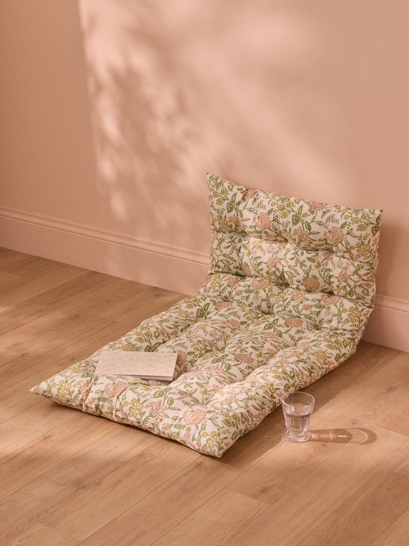 Matelas déco en tissu indien