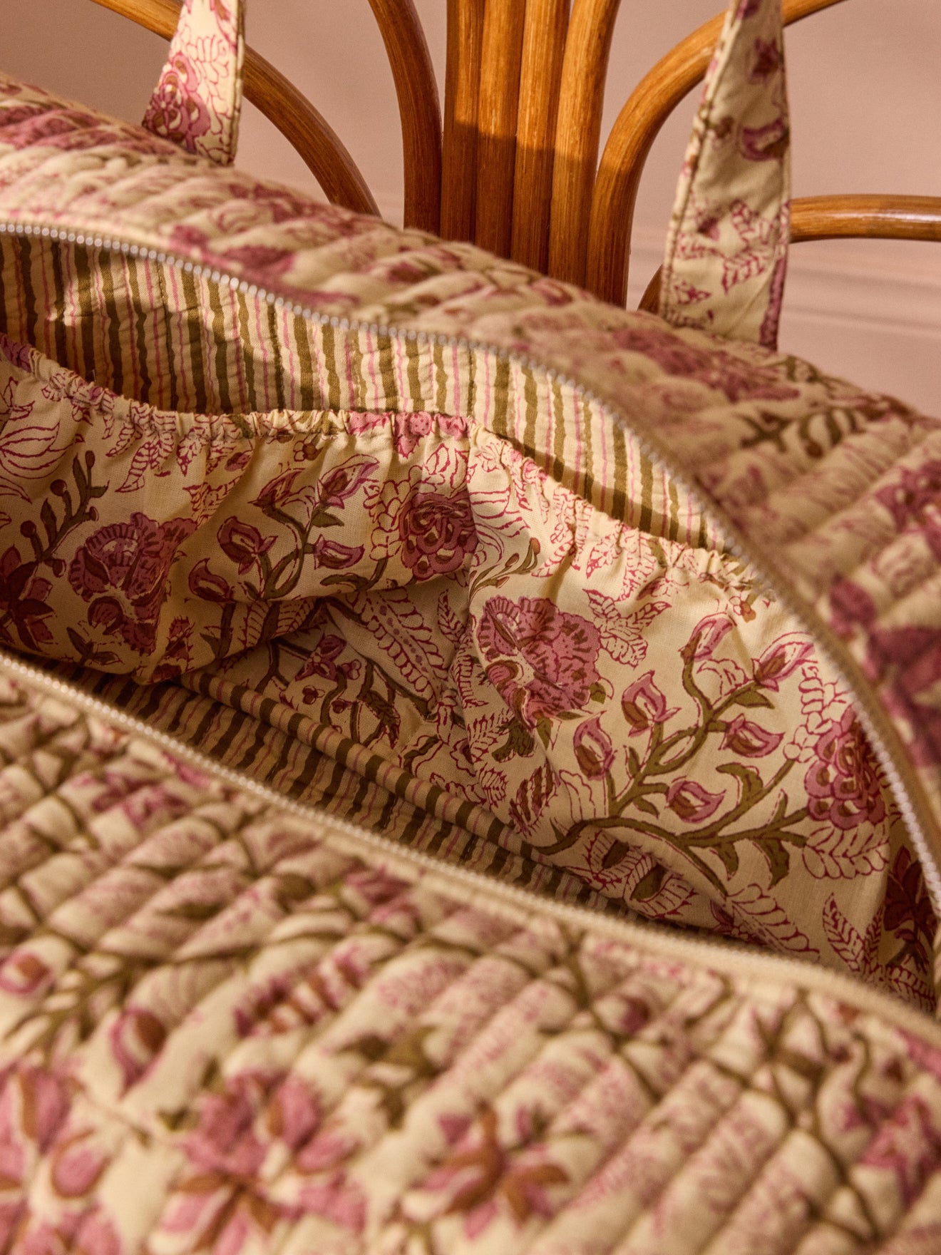 Sac week-end imprimé indien