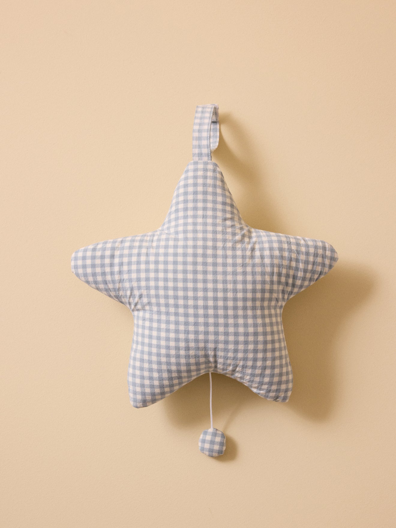 Étoile musicale en gaze de coton
