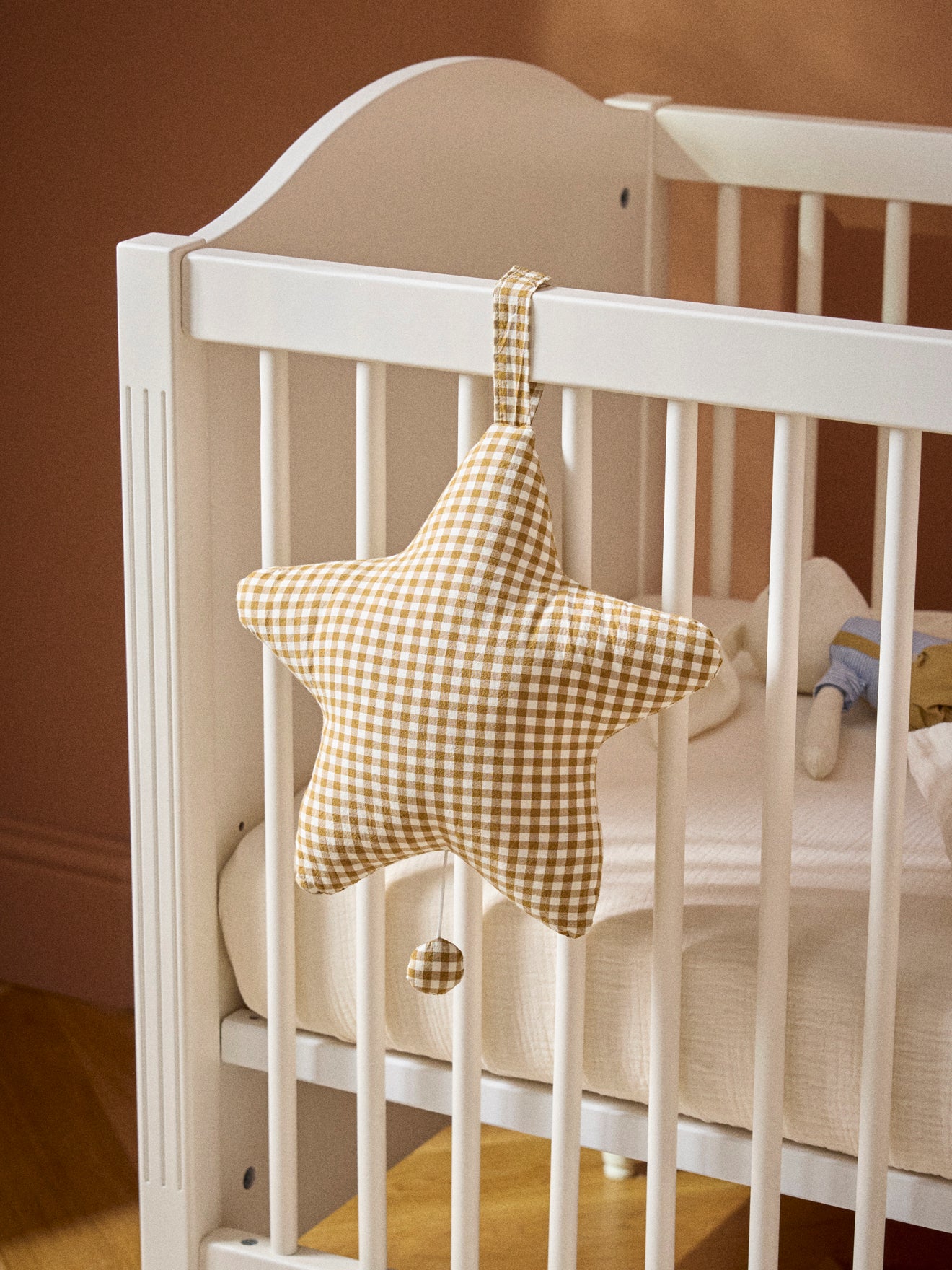 Étoile musicale en gaze de coton