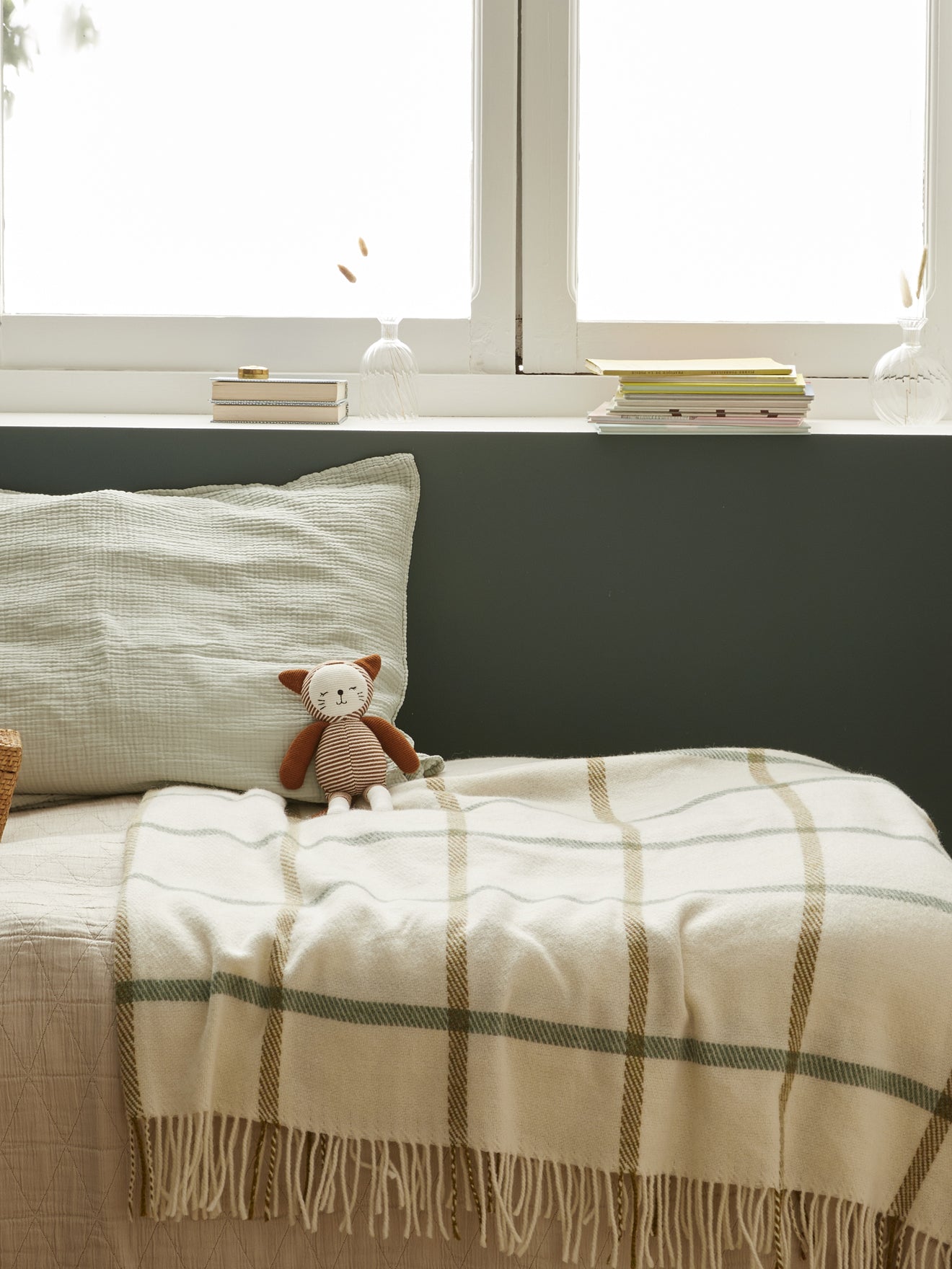 Doudou chat en crochet