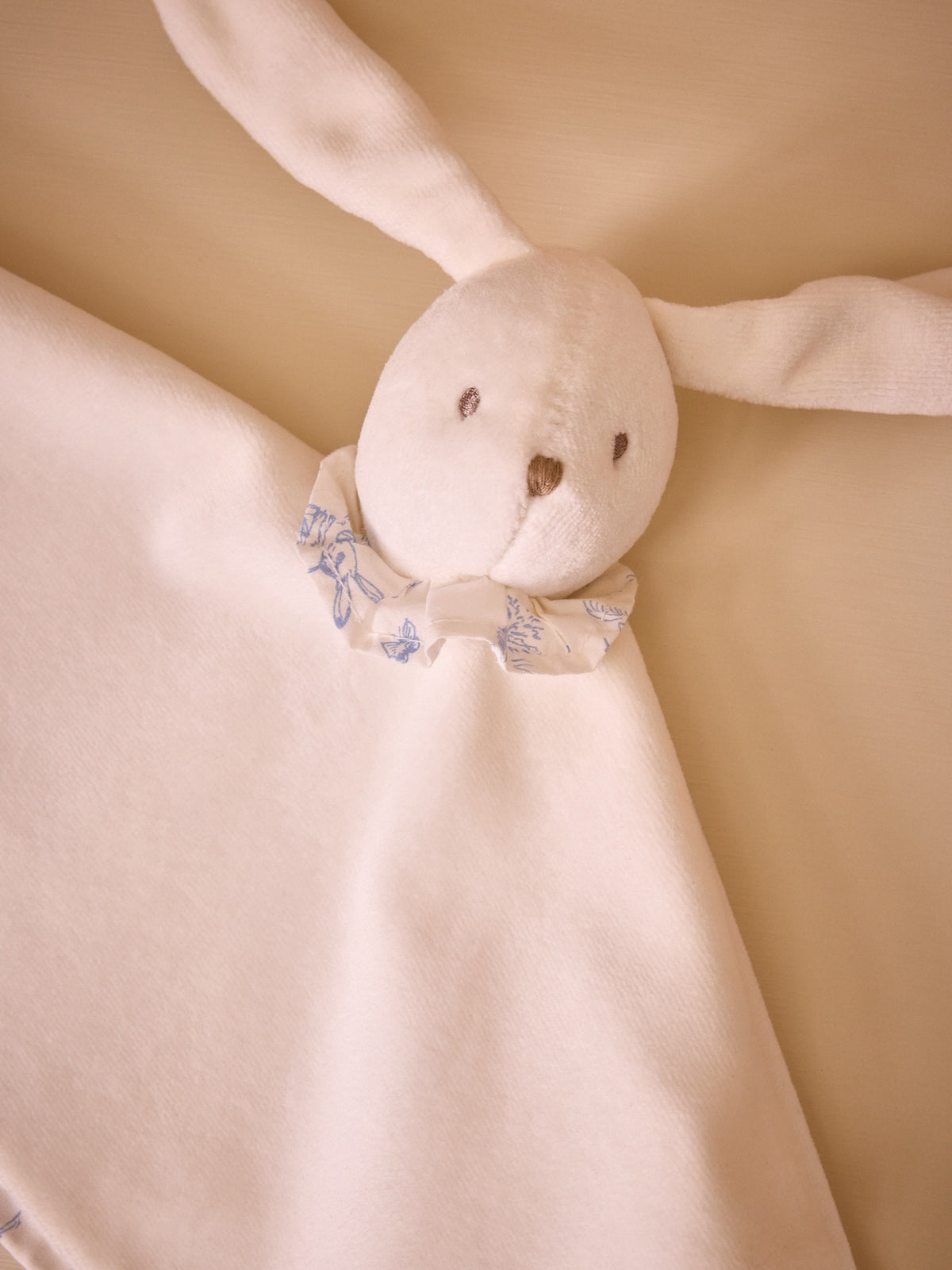 Doudou Lapin percale de coton