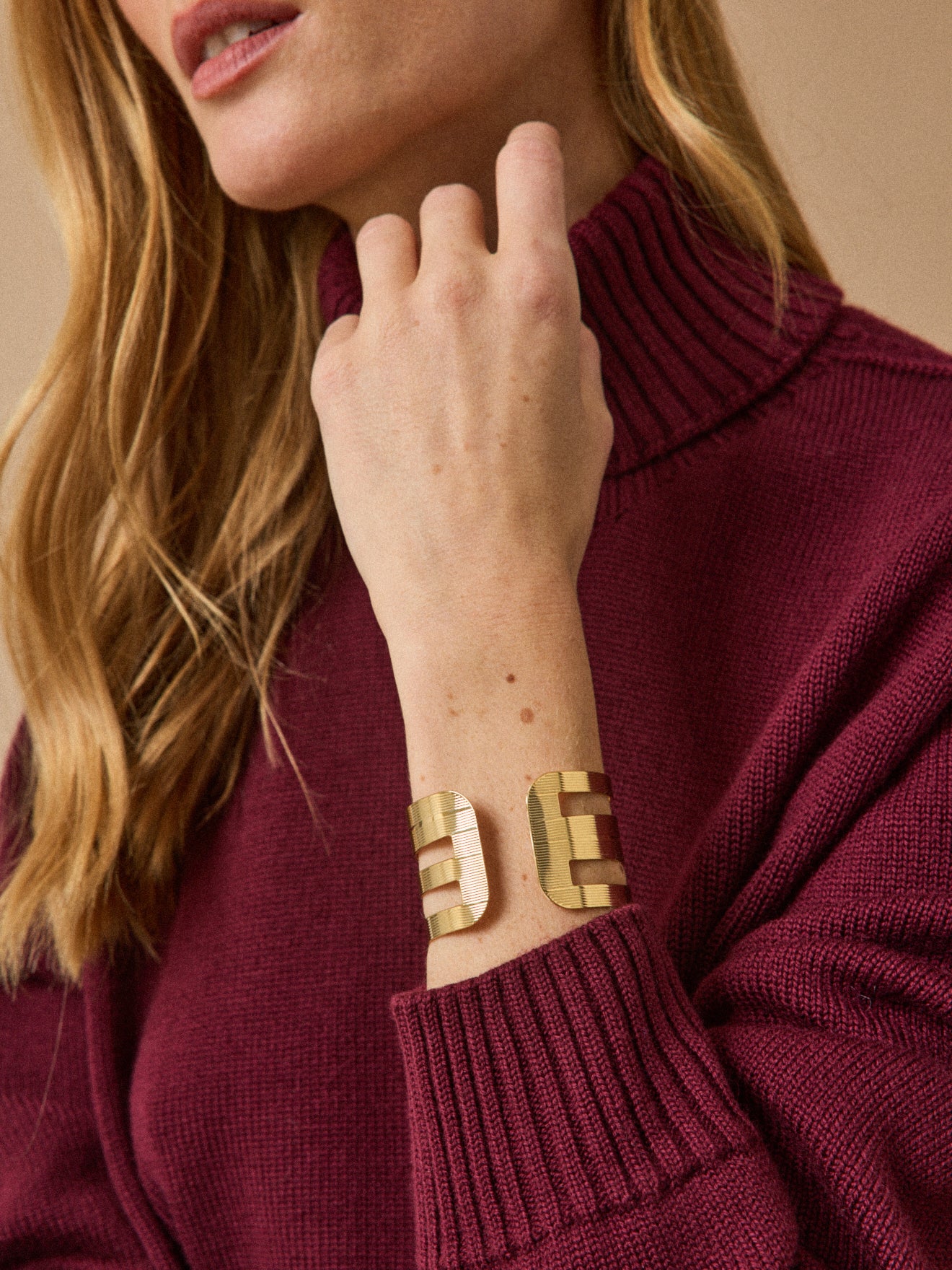 Bracelet manchette Abraham - Collection Cyrillus X Chic Alors