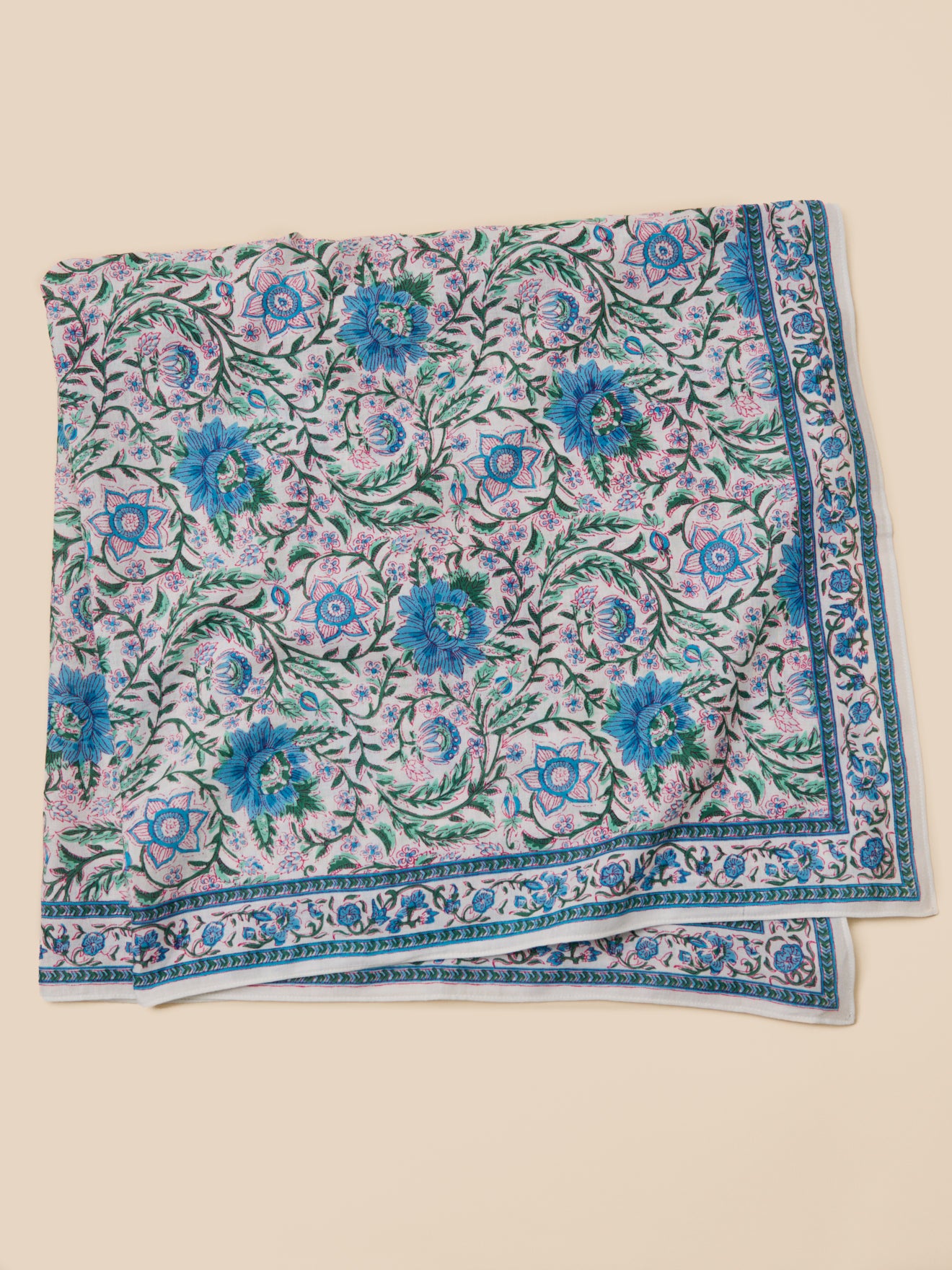 Foulard imprimé indien femme