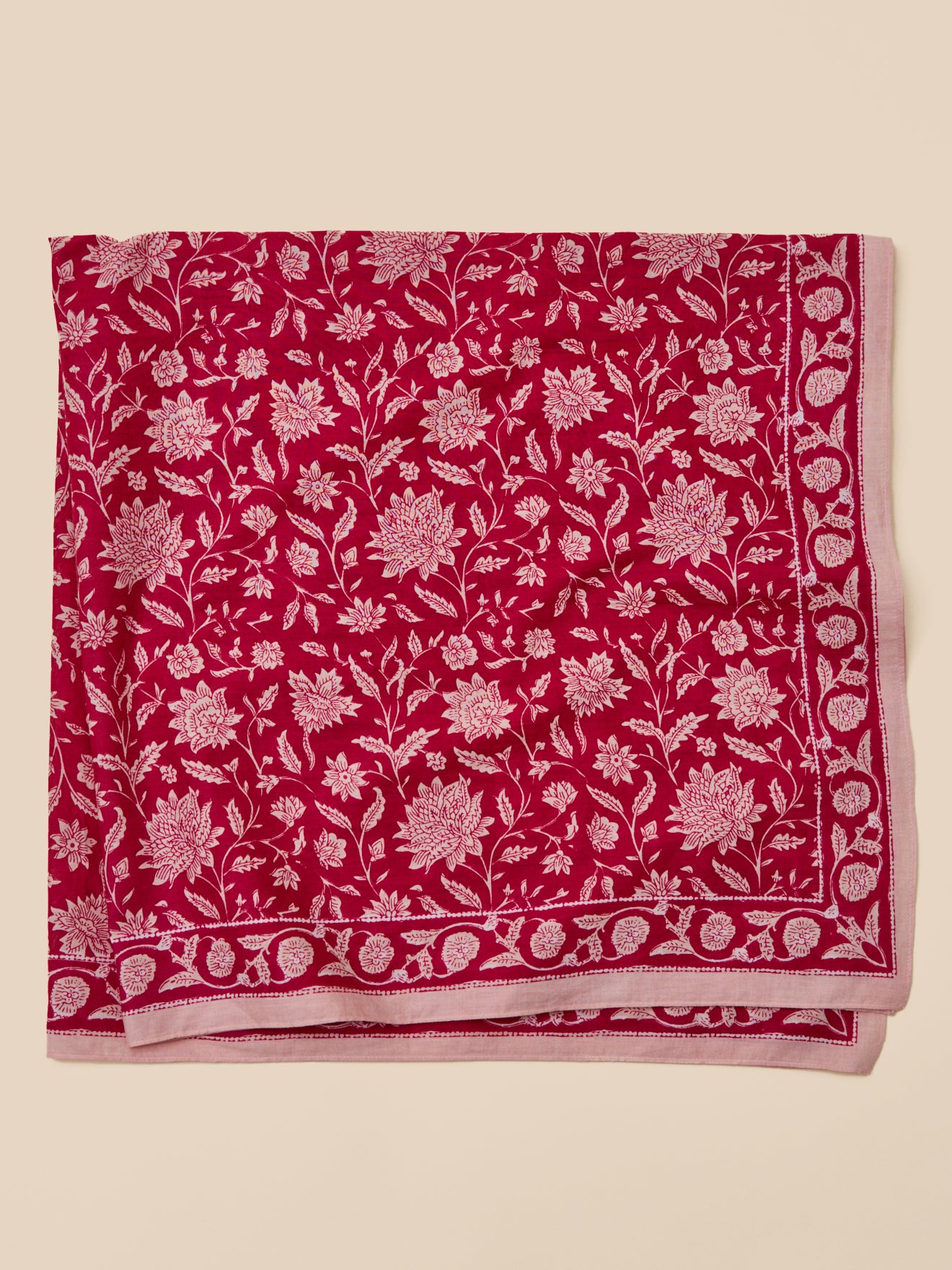 Foulard imprimé indien femme