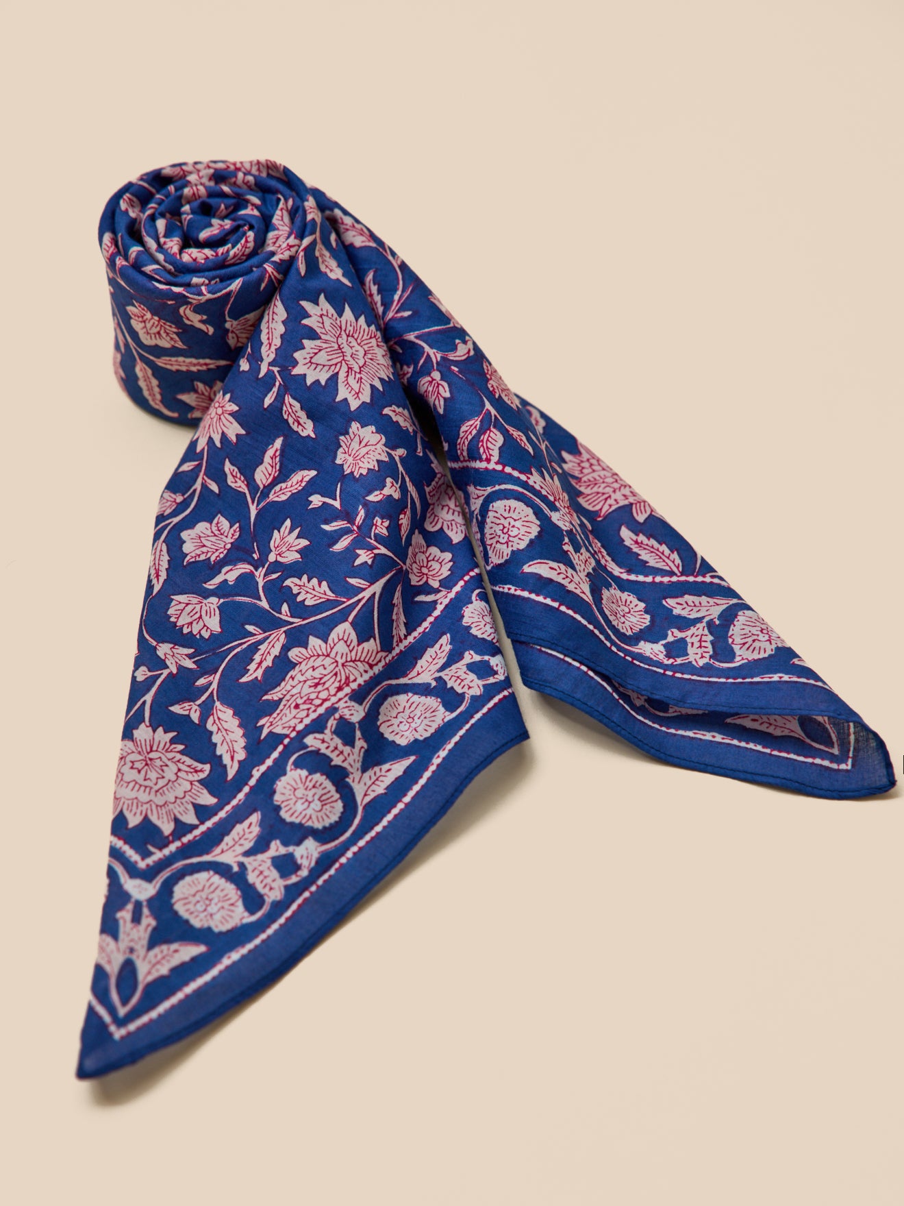 Foulard imprimé indien femme
