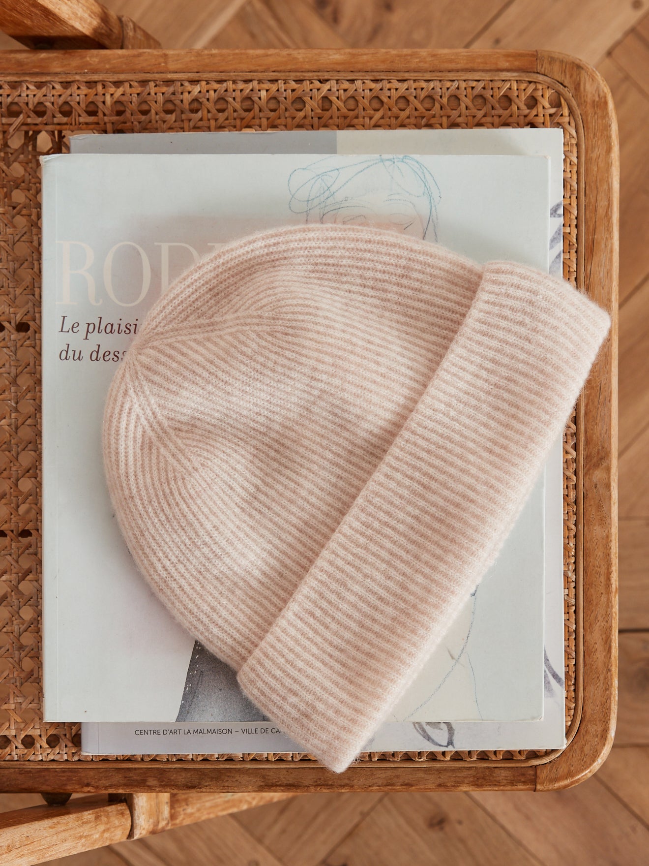 Bonnet laine et cachemire femme