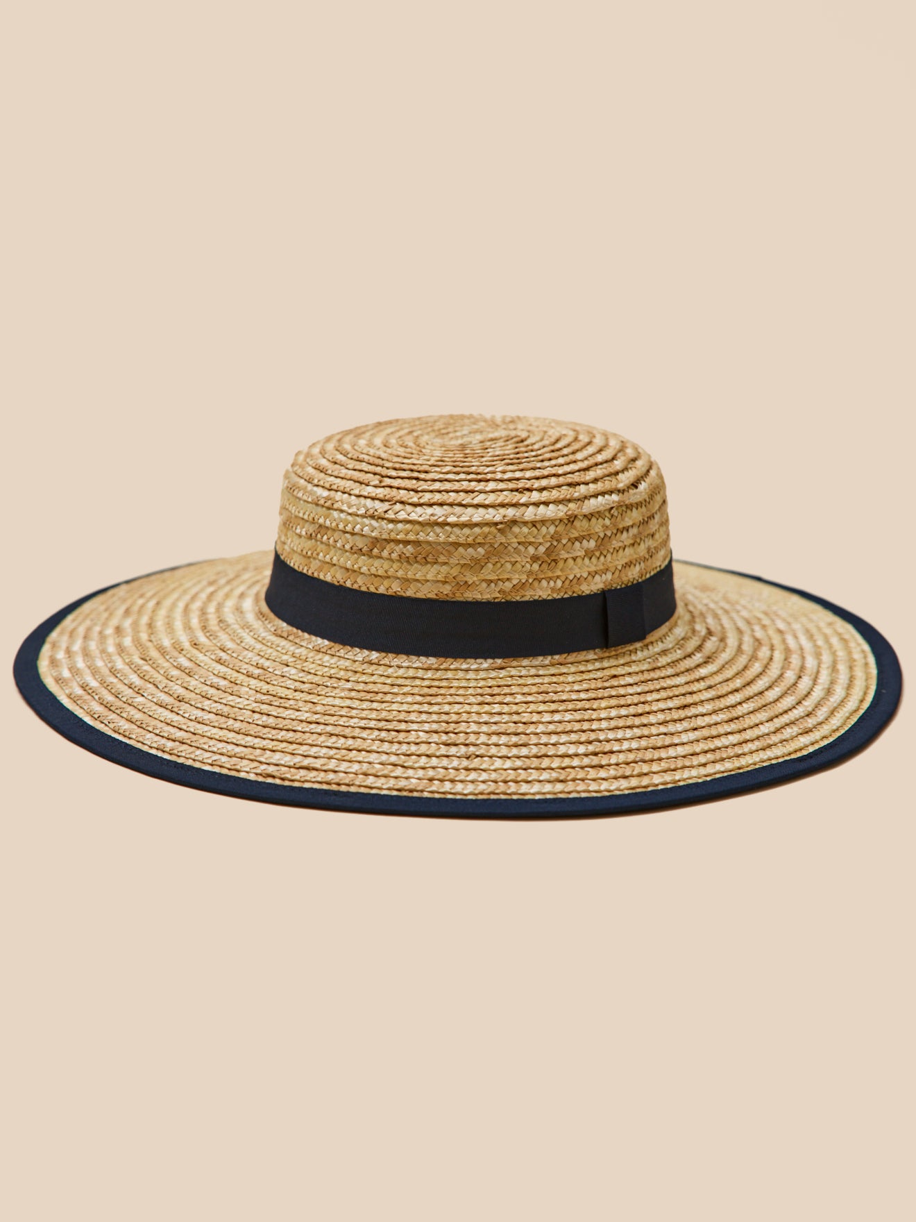 Chapeau de paille capeline femme