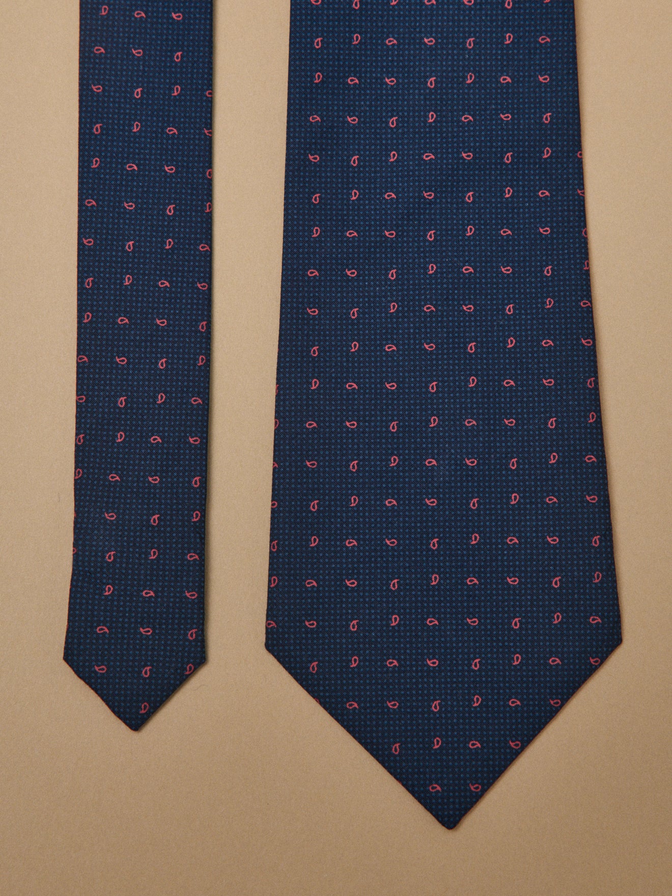 Cravate imprimée made in France