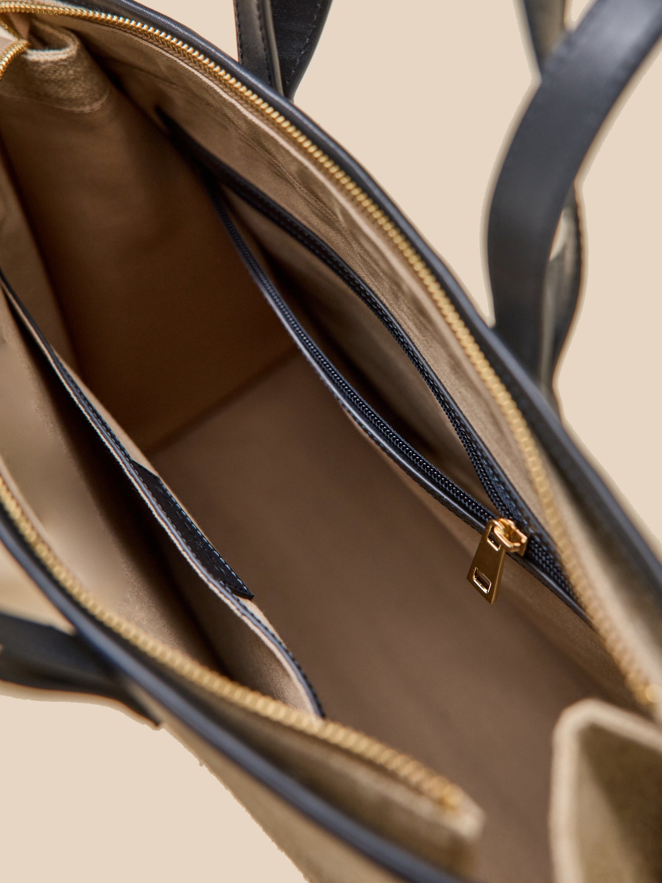 Sac cabas femme bi-matière - Collection Maroquinerie Cyrillus