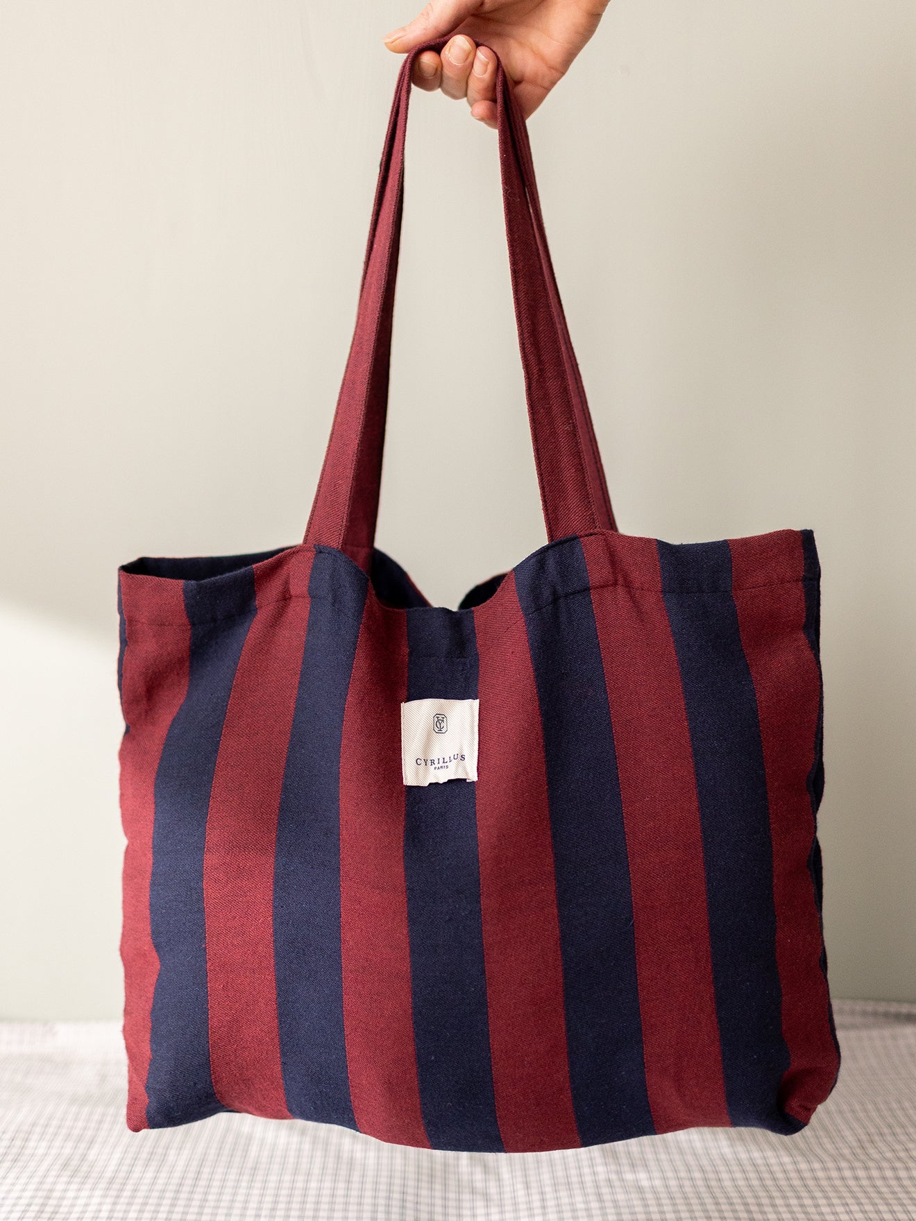 Sac shopping en fibres recyclées