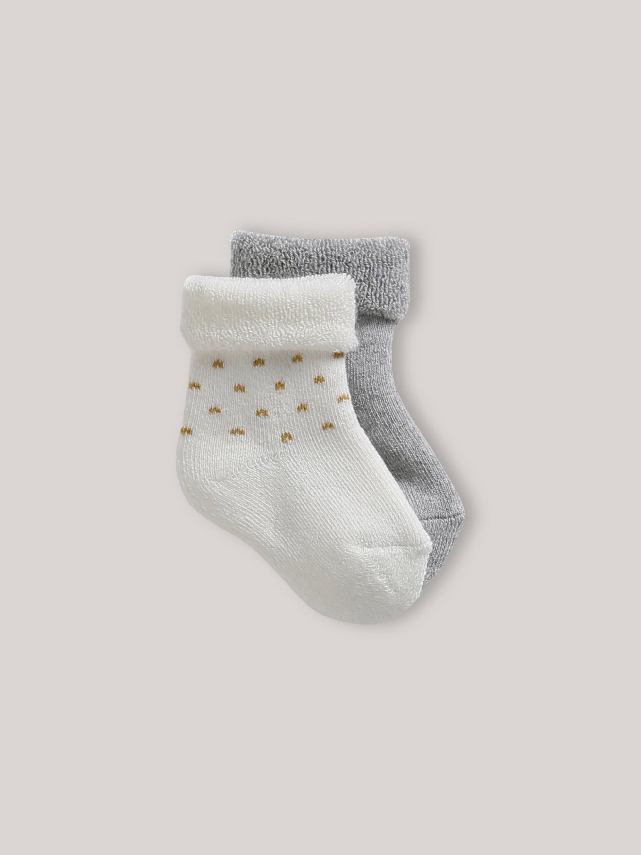 Lot de 2 paires de chaussettes bouclettes Bébé