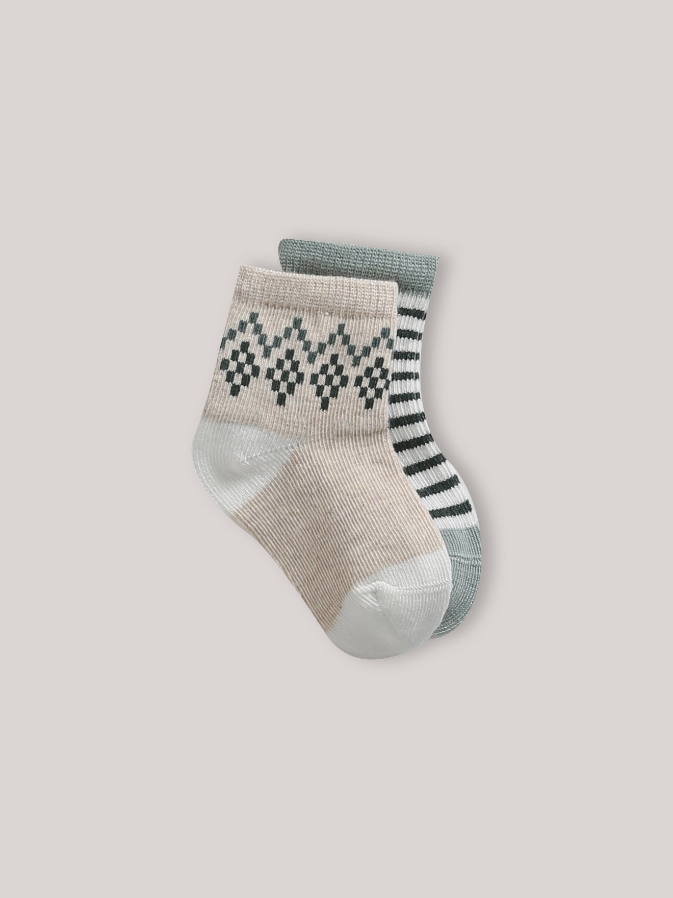 Lot de 2 paires de chaussettes Bébé