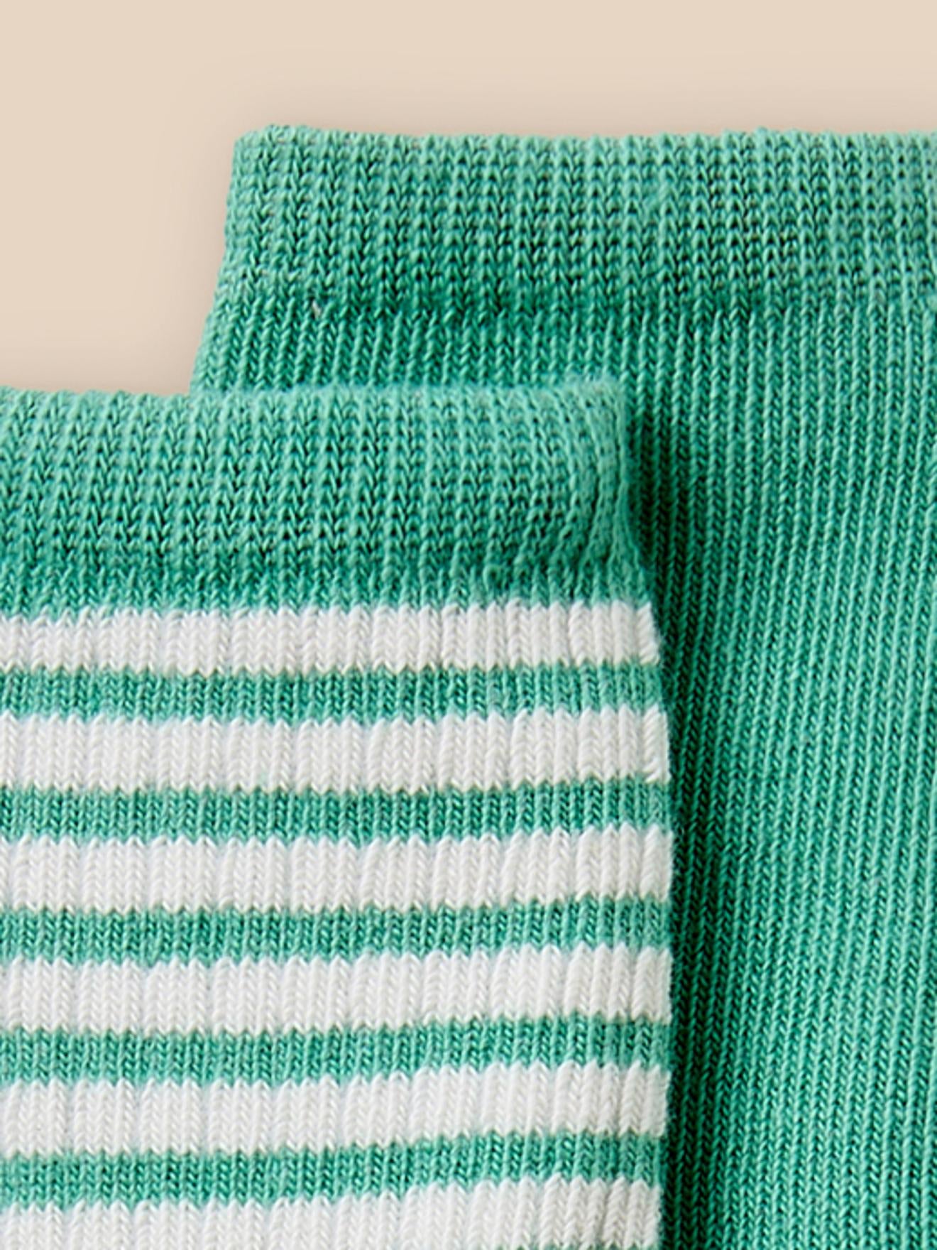 Lot de 2 paires de chaussettes à côtes Bébé