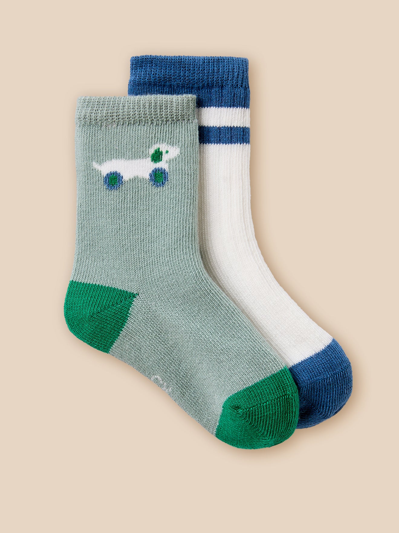 Lot de 2 paires de chaussettes Bébé