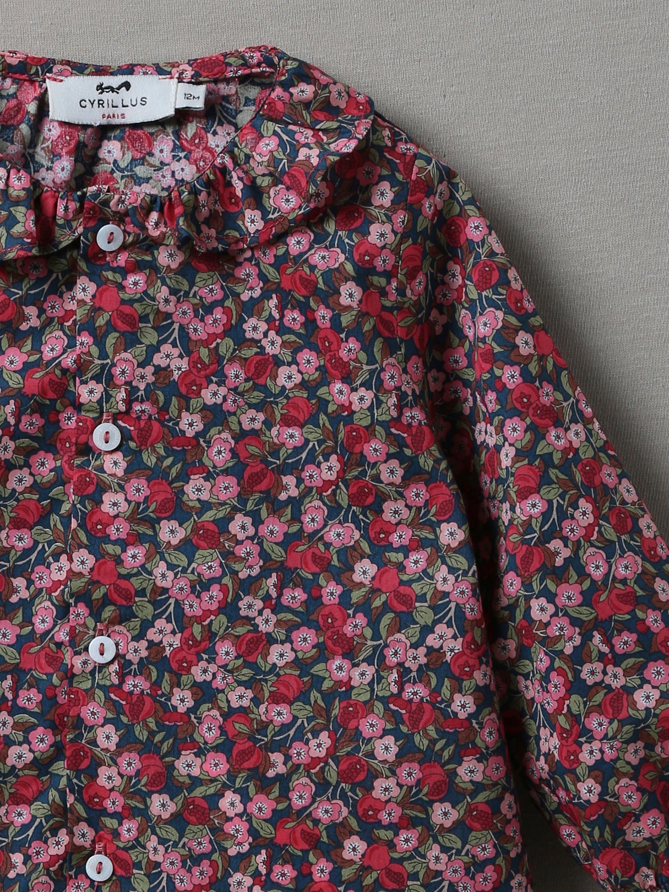 Blouse Bébé en tissu Liberty Nectar