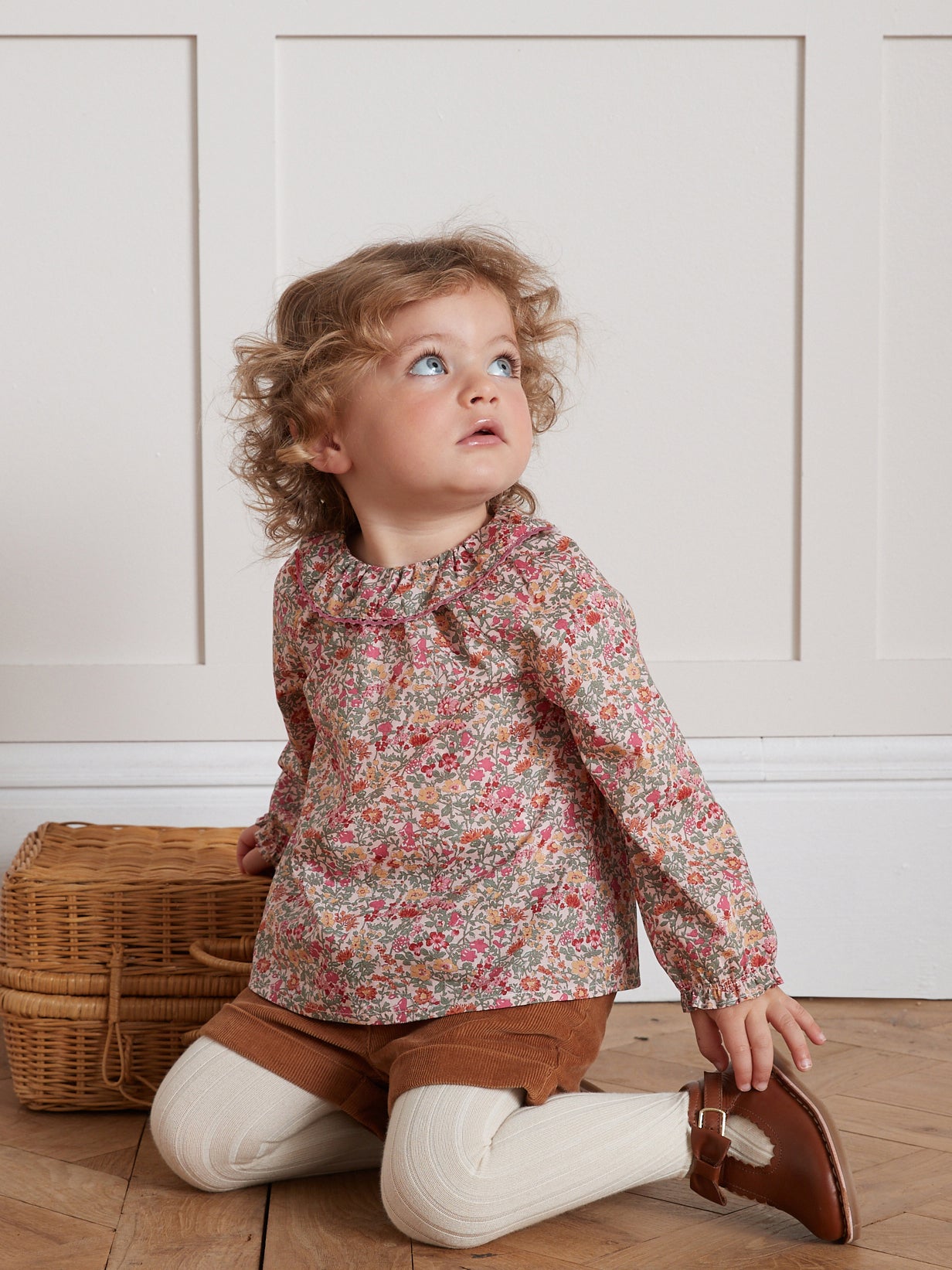 Blouse en tissu Liberty Babingdon Bébé