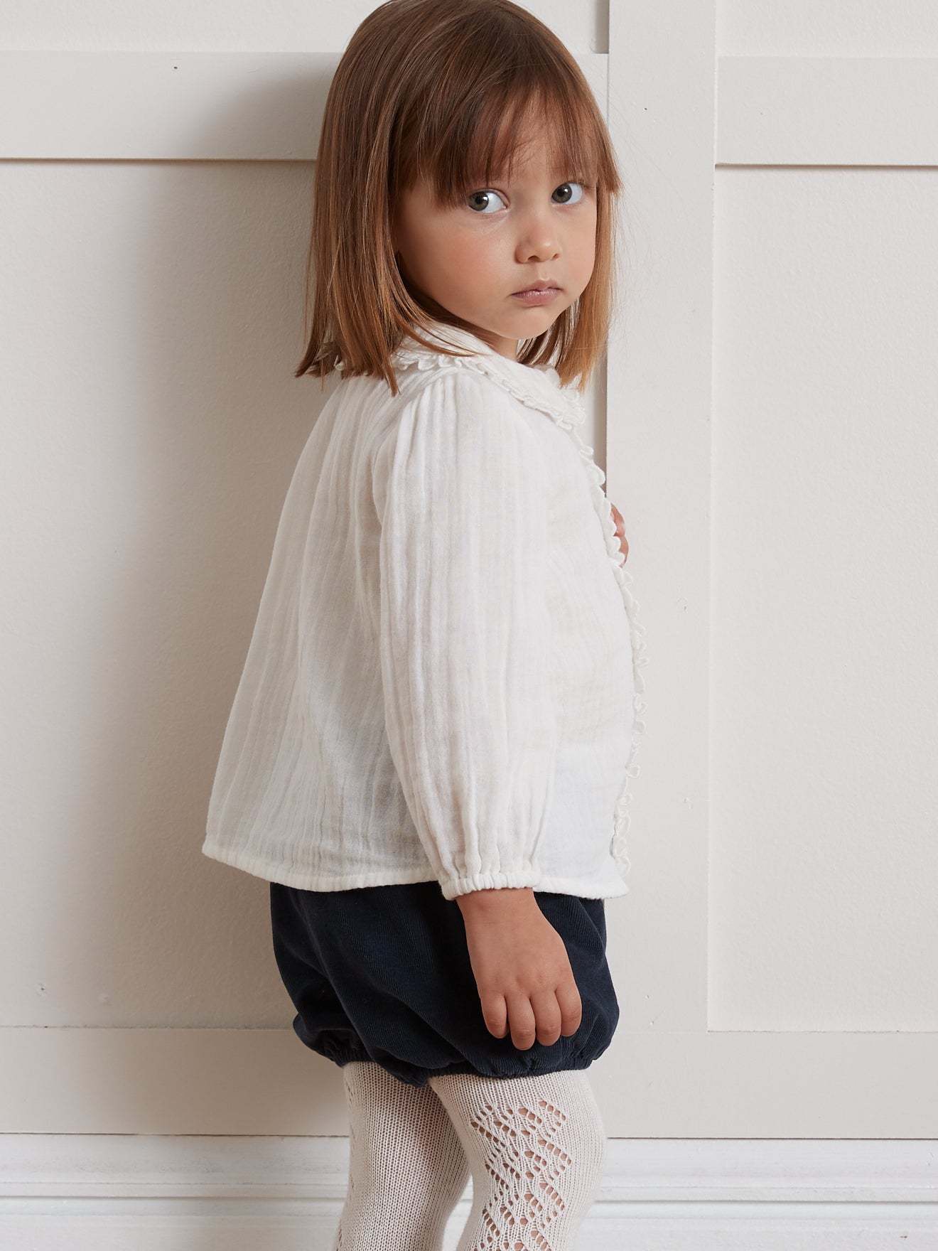 Blouse en double gaze de coton Bébé