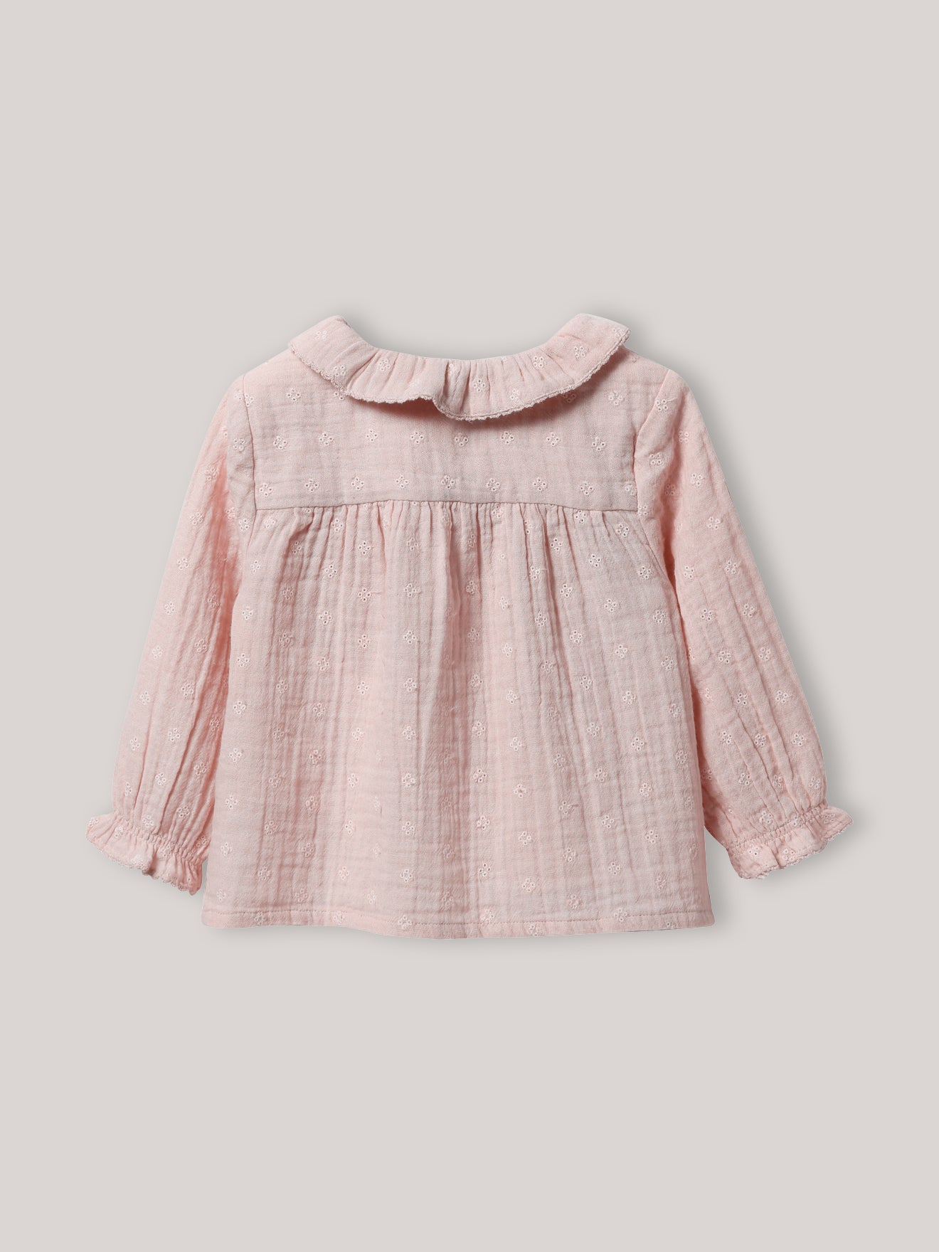 Blouse en gaze de coton bébé