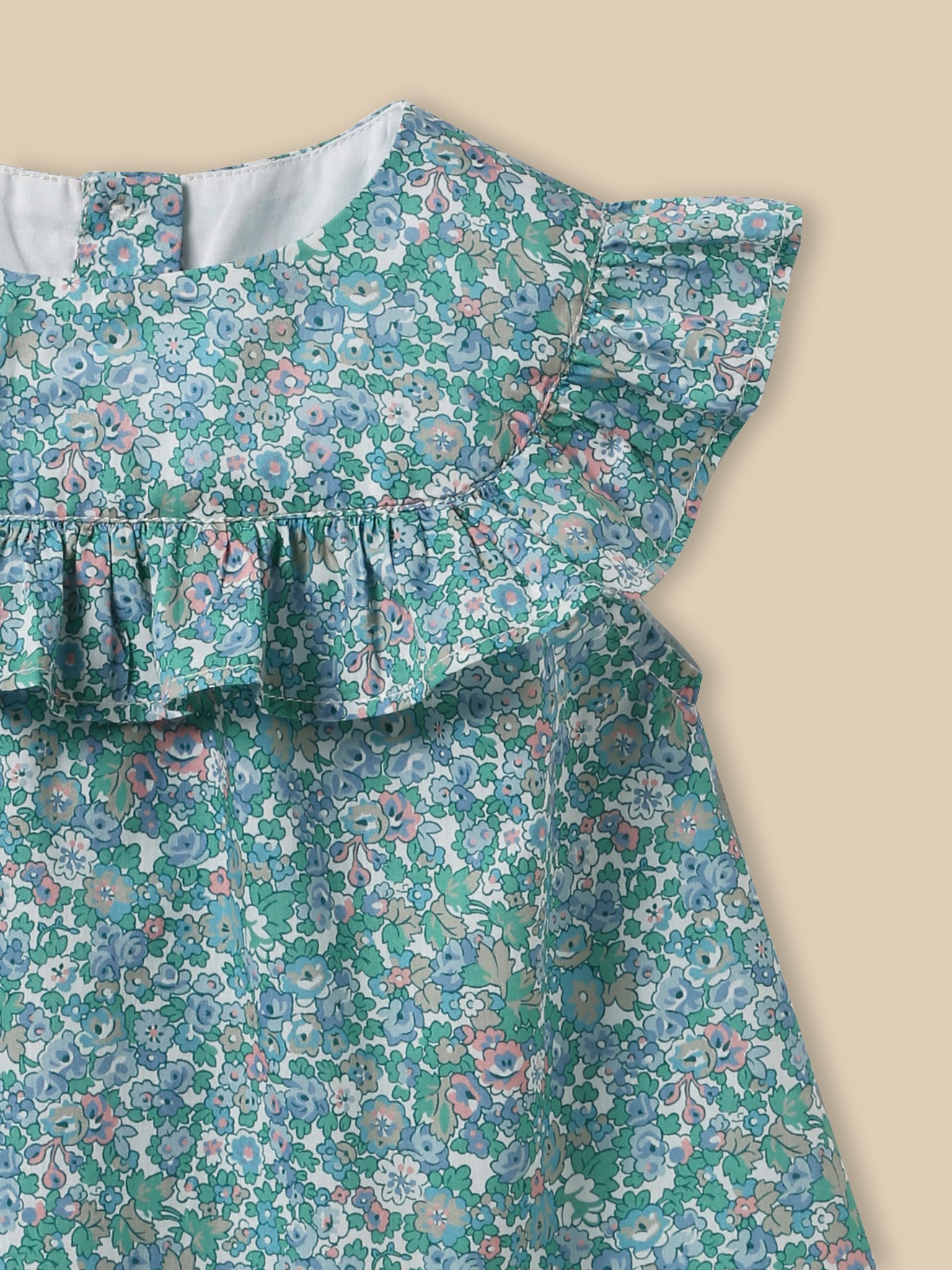 Top en tissu Liberty Harriet bébé