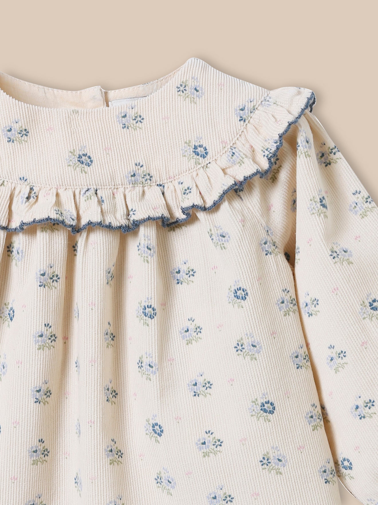 Guimpe en velours imprimé CLAUDY Bébé