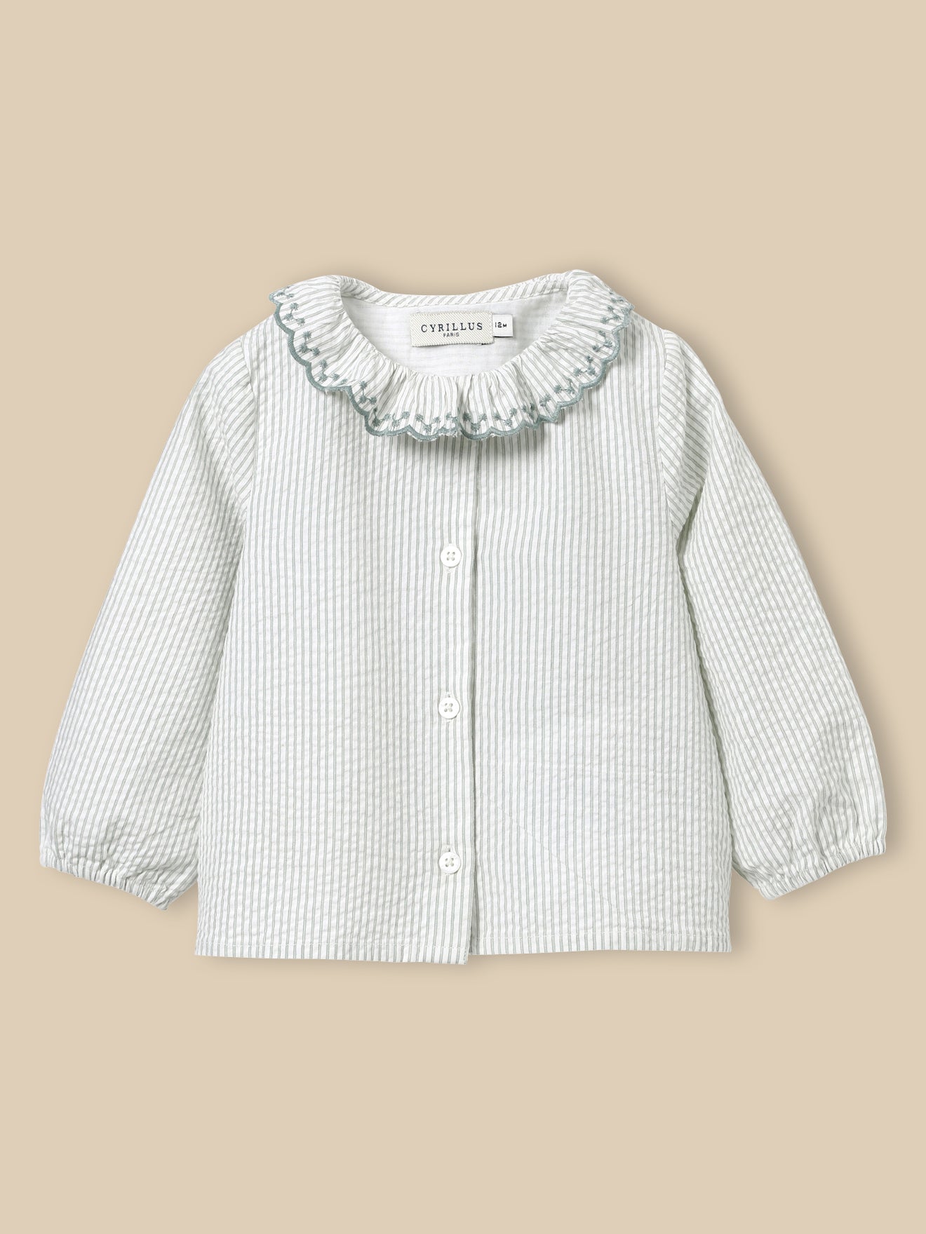 Blouse col brodé Bébé