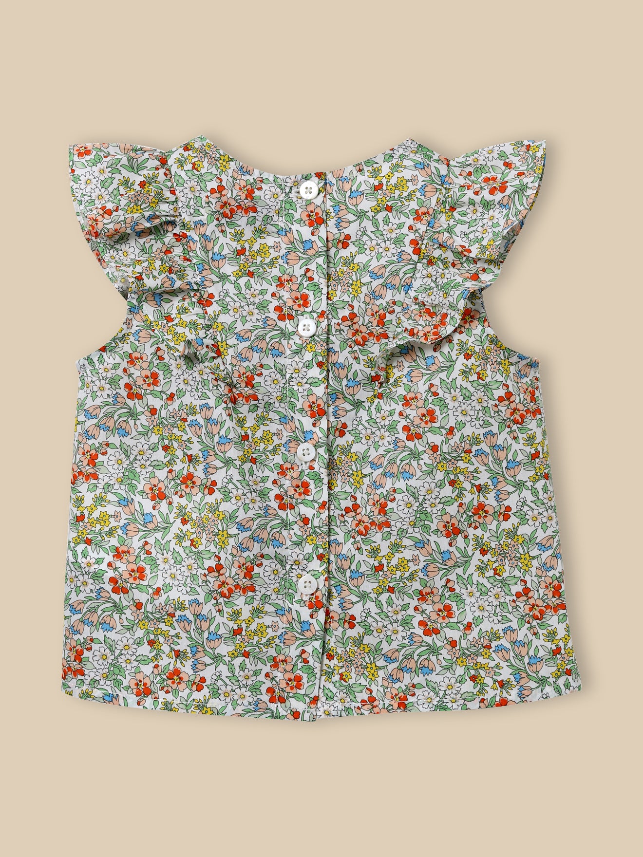 Blouse en tissu Liberty Bébé