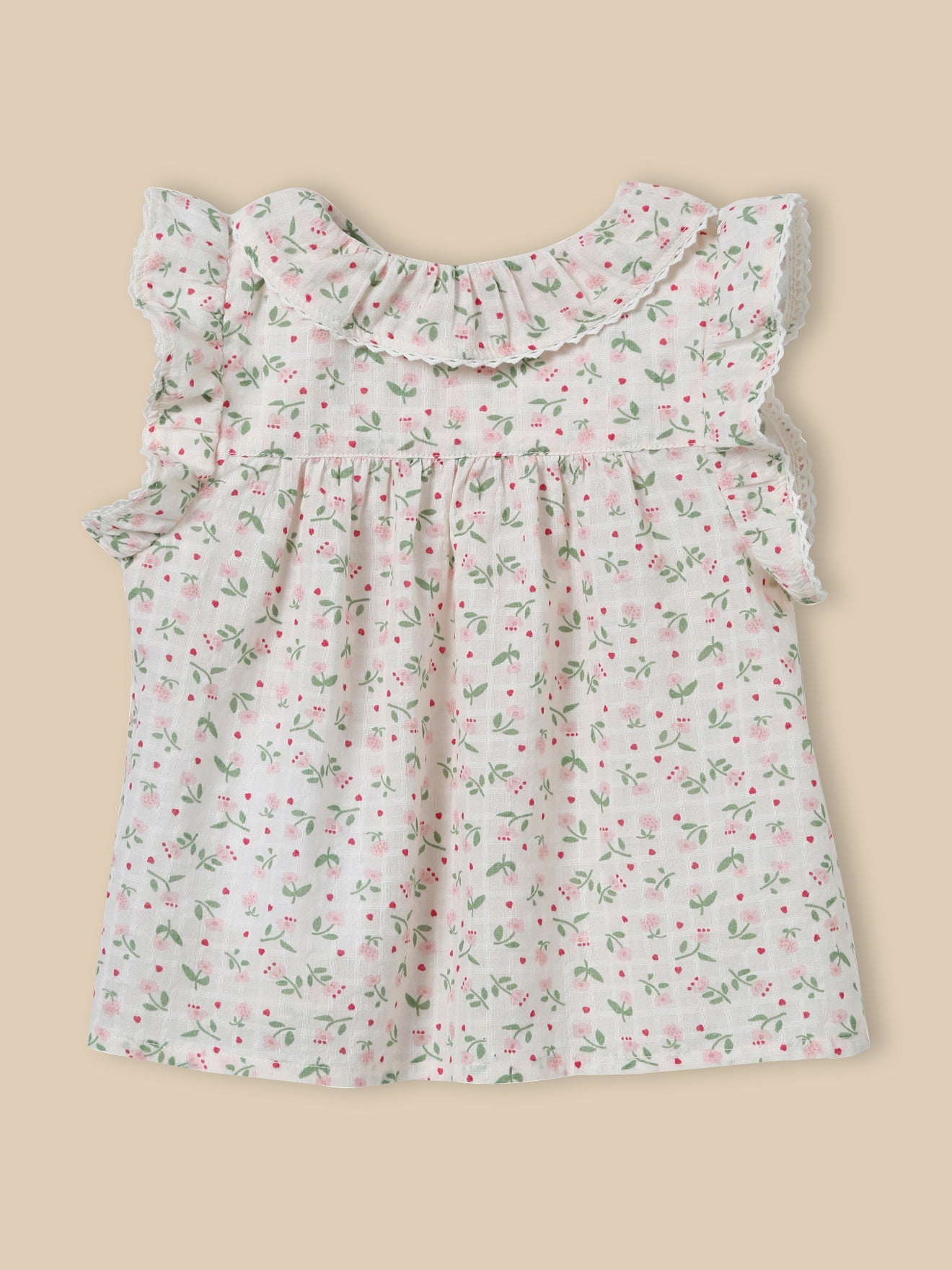Blouse double gaze de coton Bébé