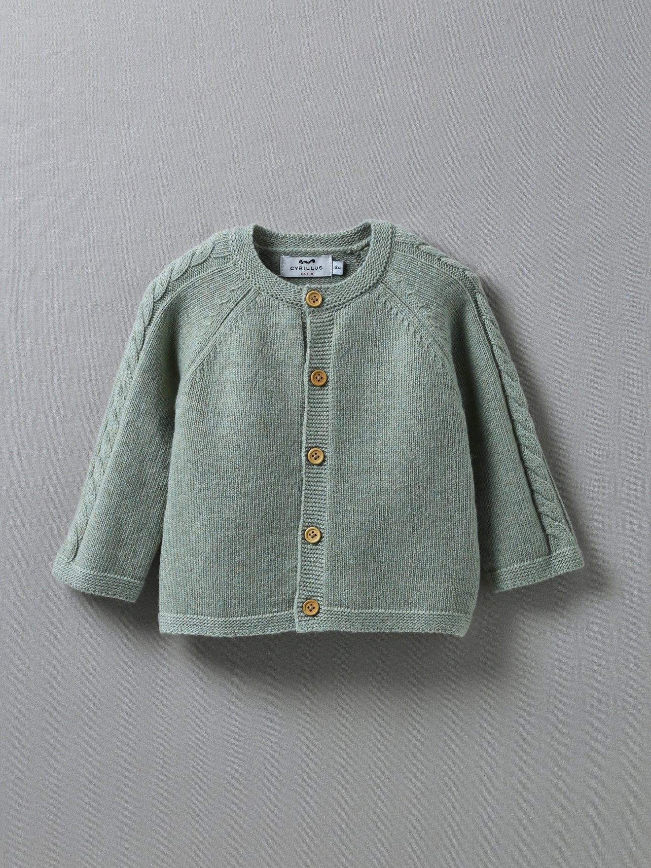 Cardigan Bébé à torsades